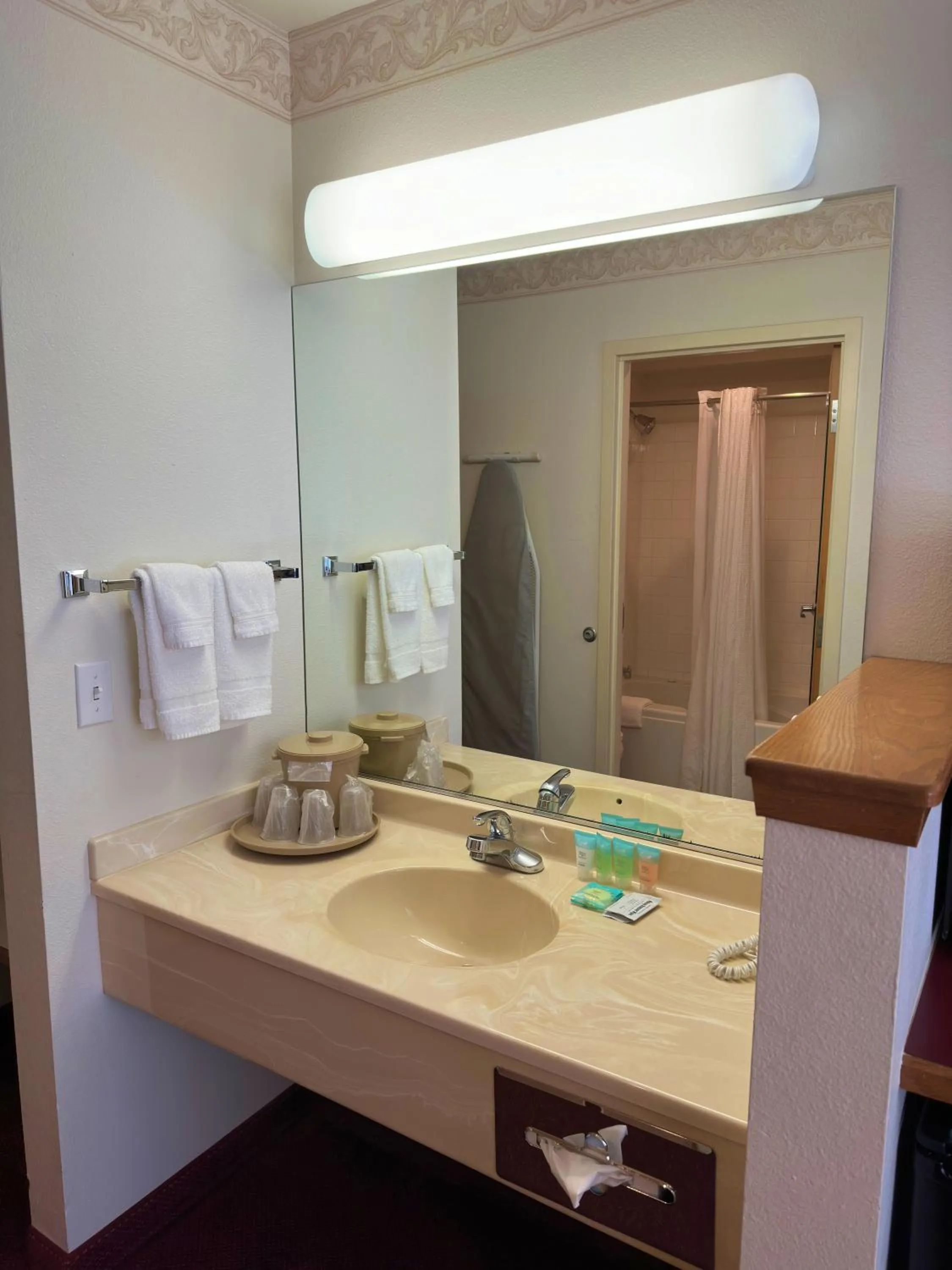 Bathroom in Peppermill Empress Inn