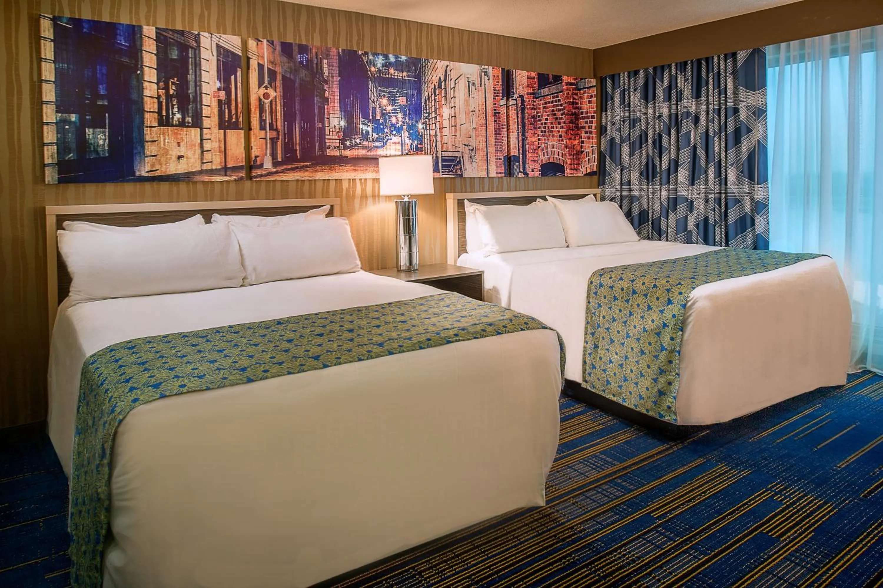 Bedroom, Bed in HoteLumiere at the Arch, A Caesars Destination