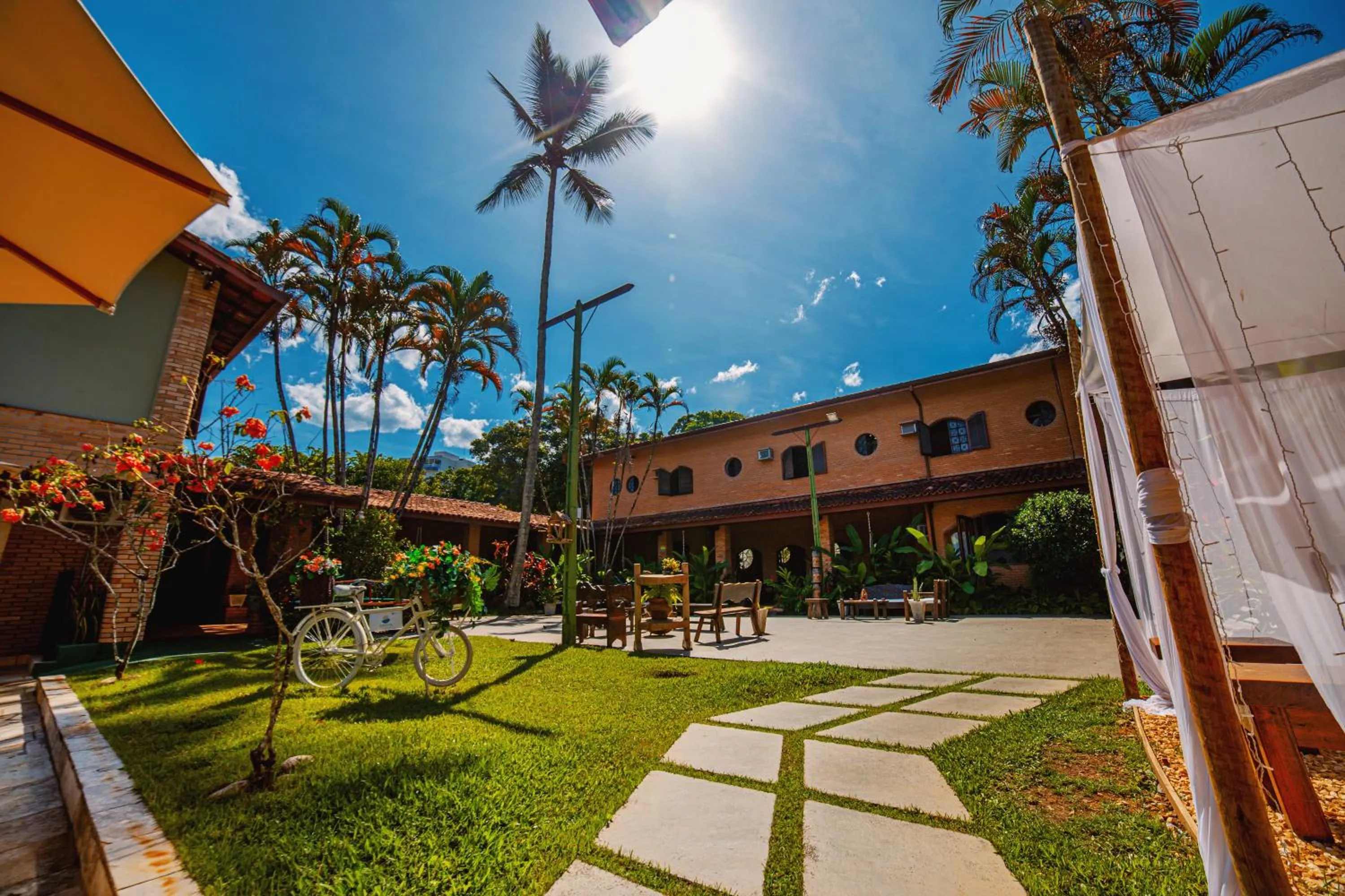 Garden in Giprita Wellness Hotel Ubatuba