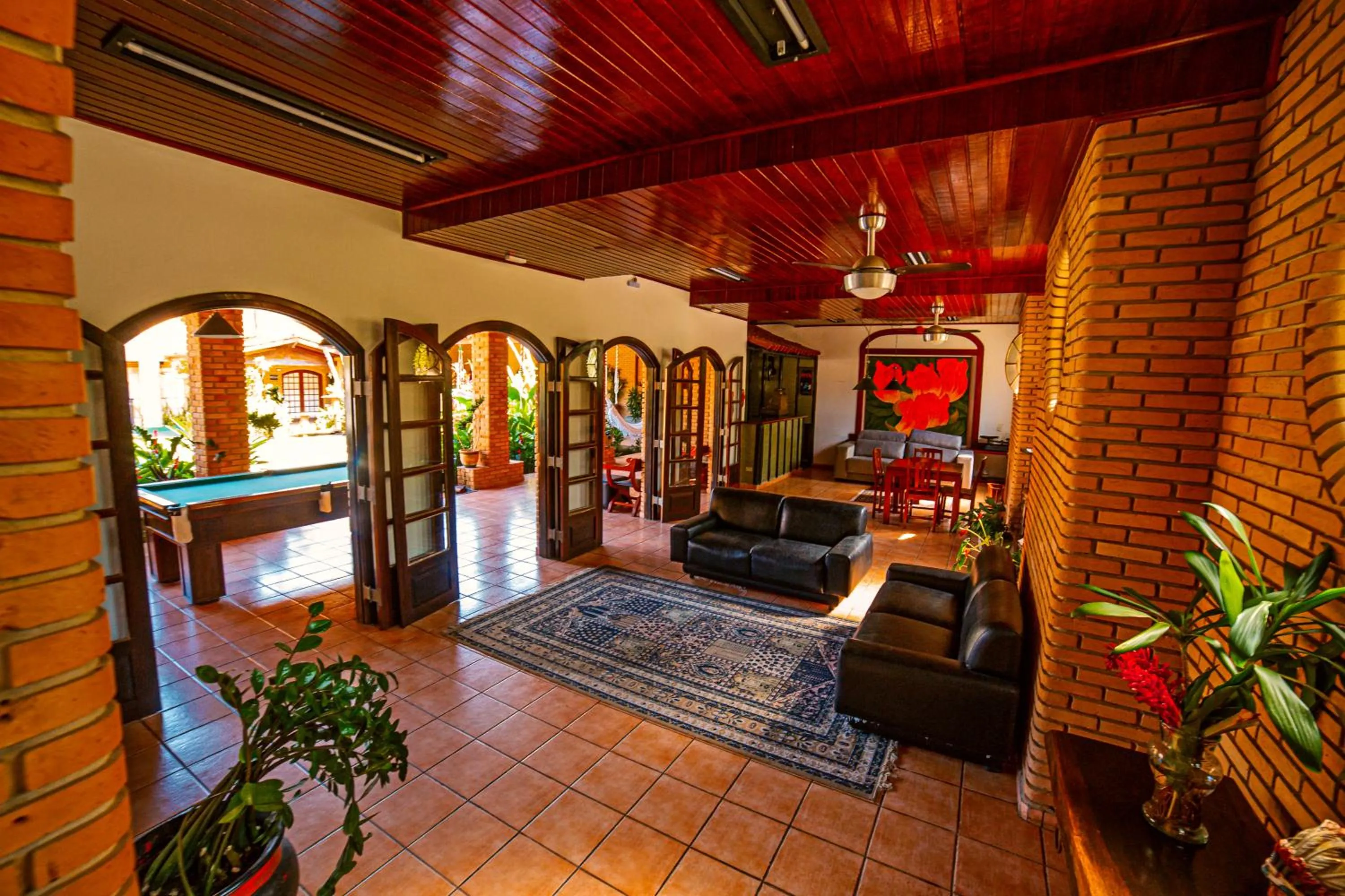 Living room in Giprita Wellness Hotel Ubatuba