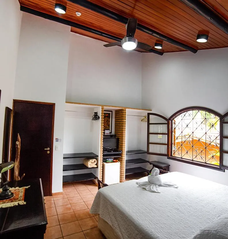 Bedroom, Bed in Giprita Wellness Hotel Ubatuba