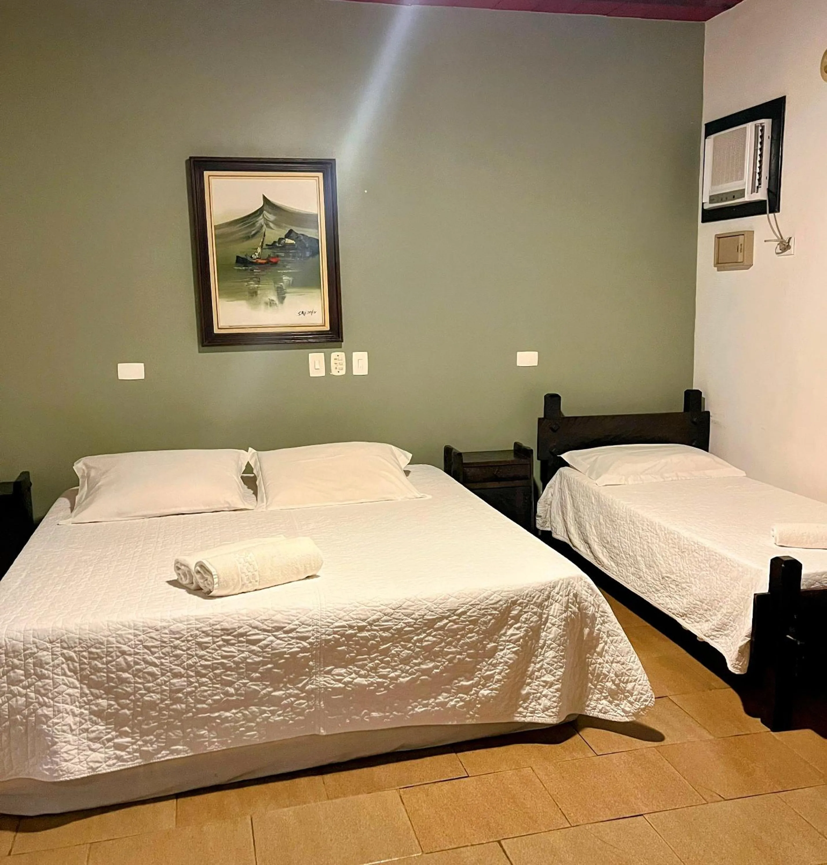 Bed in Giprita Wellness Hotel Ubatuba