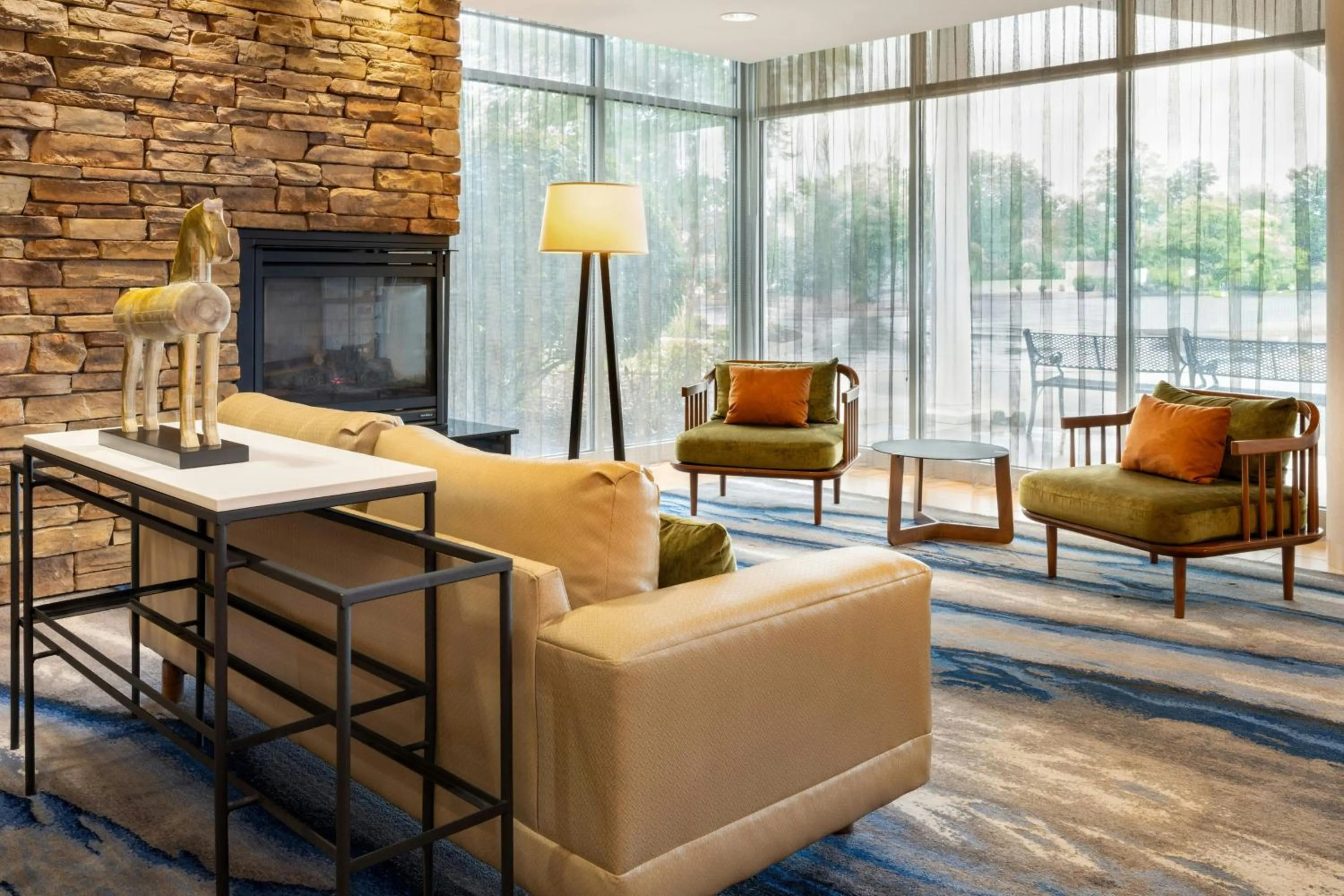 Lobby or reception in Fairfield Inn & Suites by Marriott Towanda Wysox