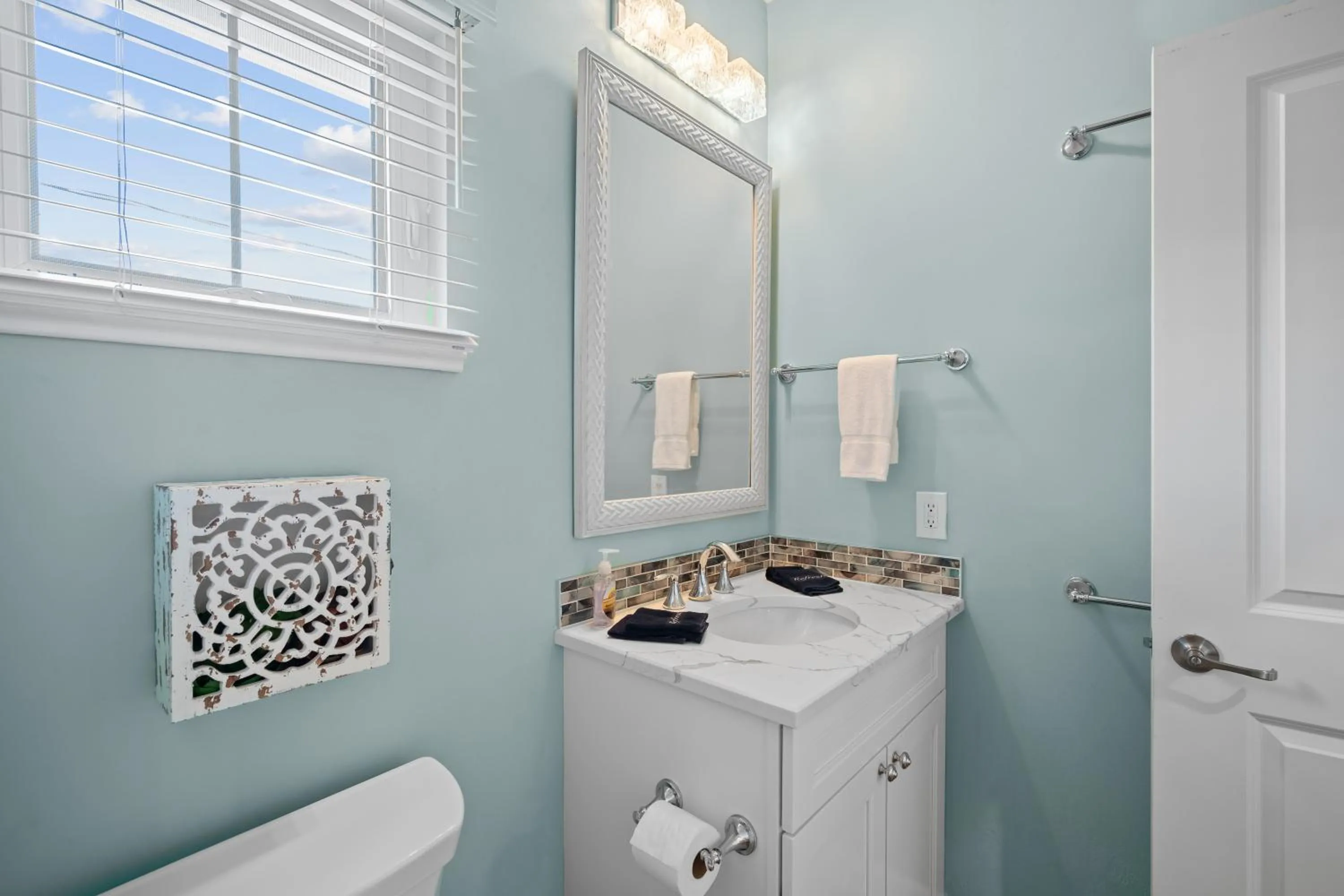 Bathroom in Sardinia Vacation Rental