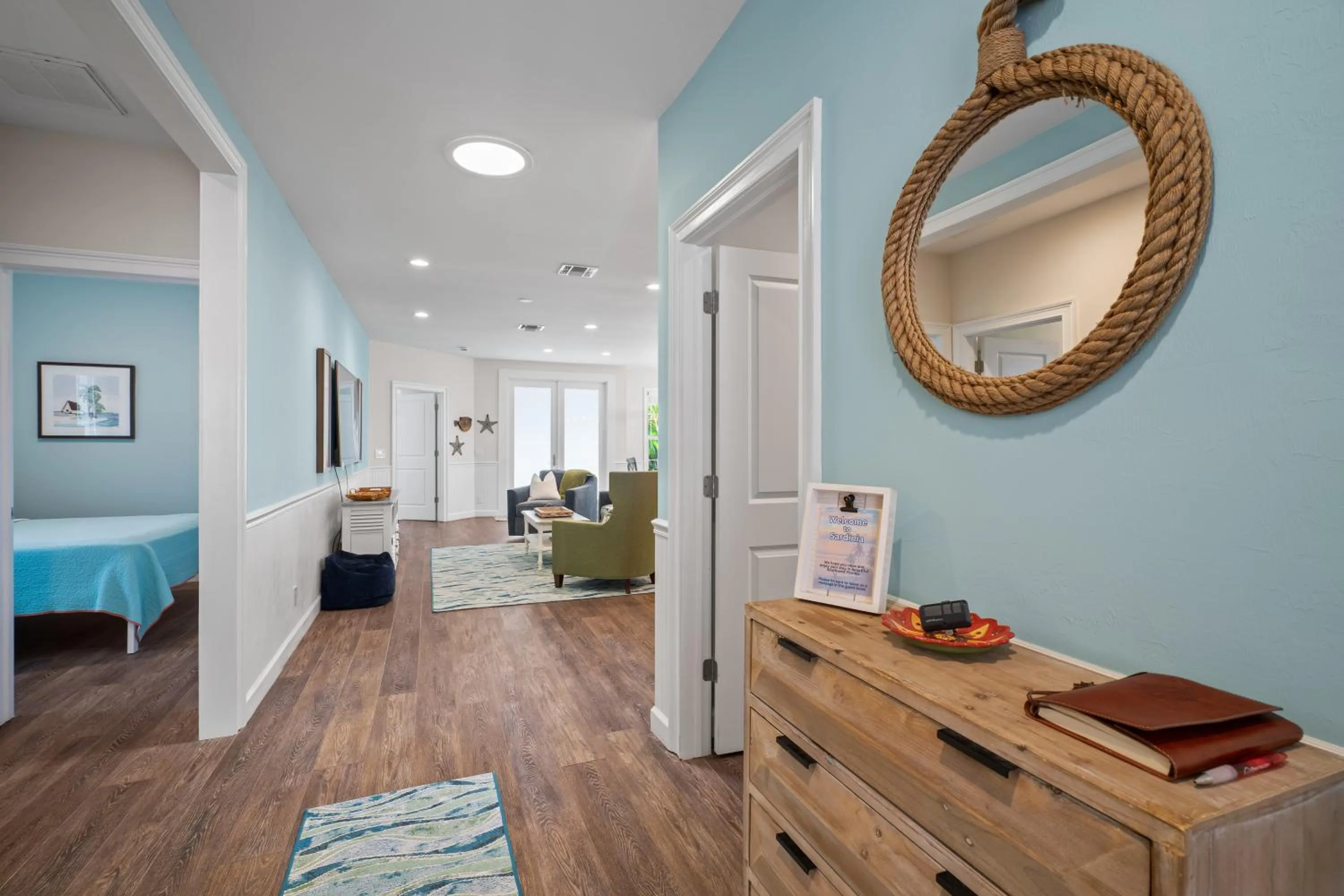 Living room in Sardinia Vacation Rental