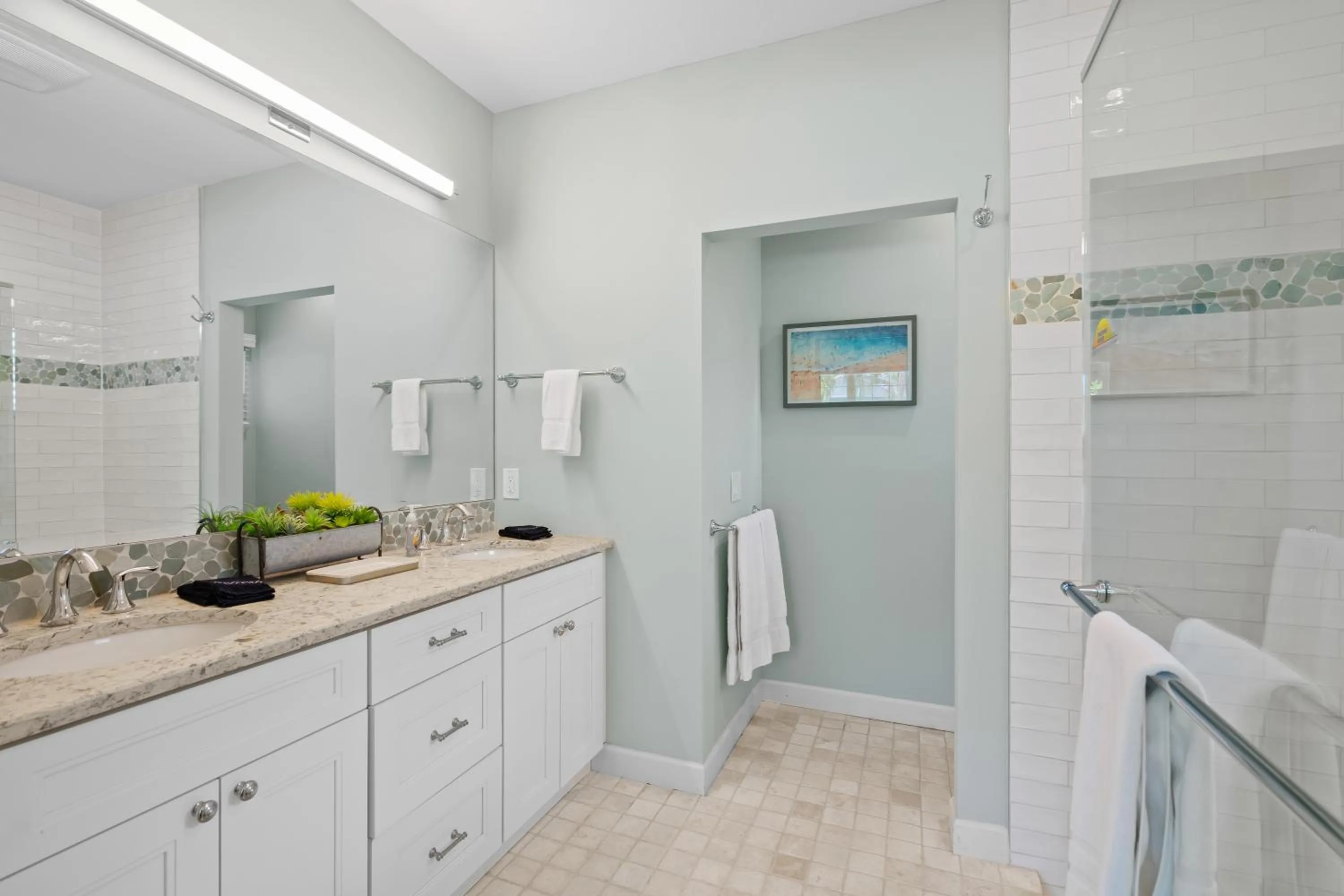 Shower in Sardinia Vacation Rental