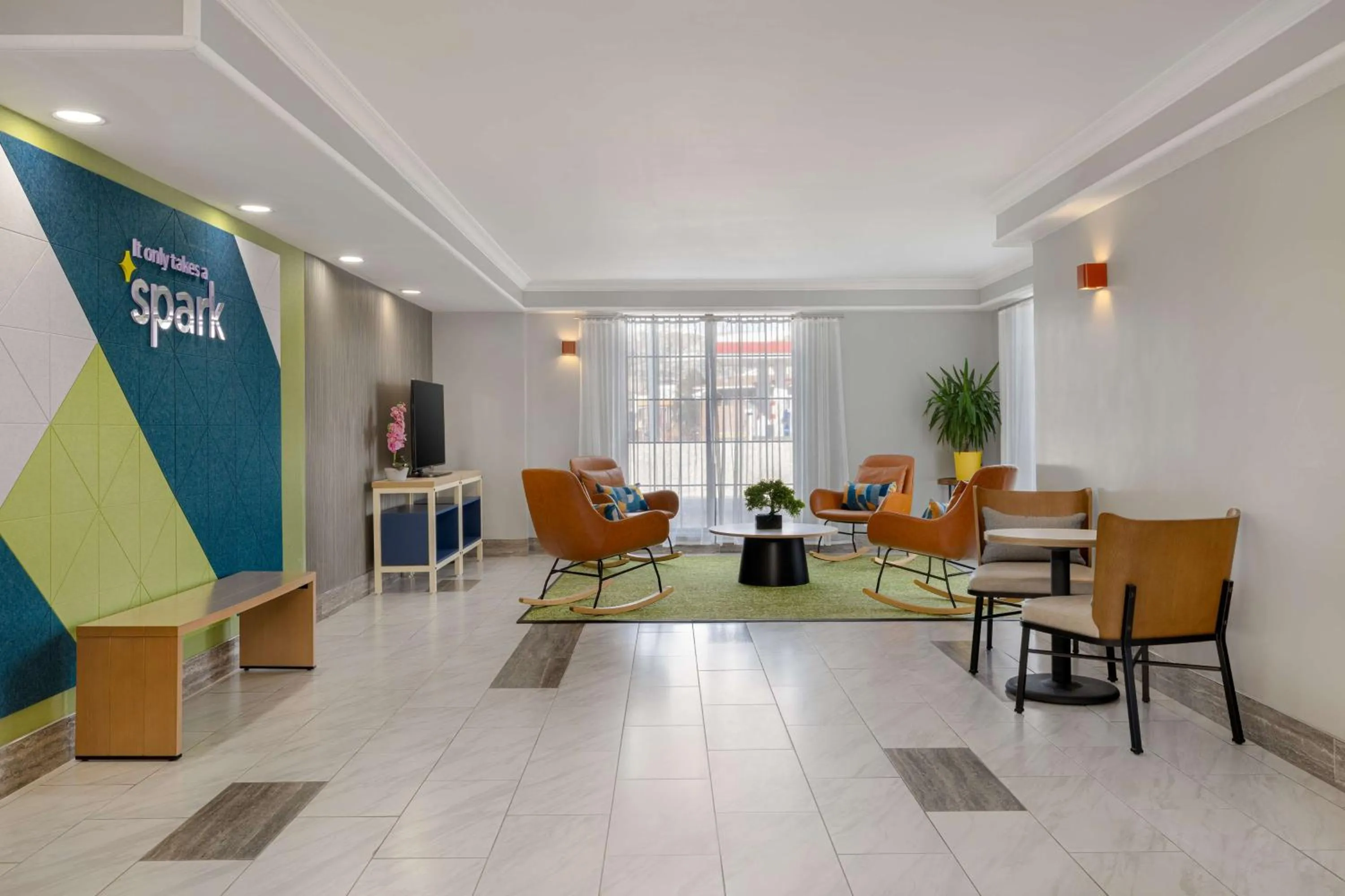 Lobby or reception in Spark by Hilton Rock Springs