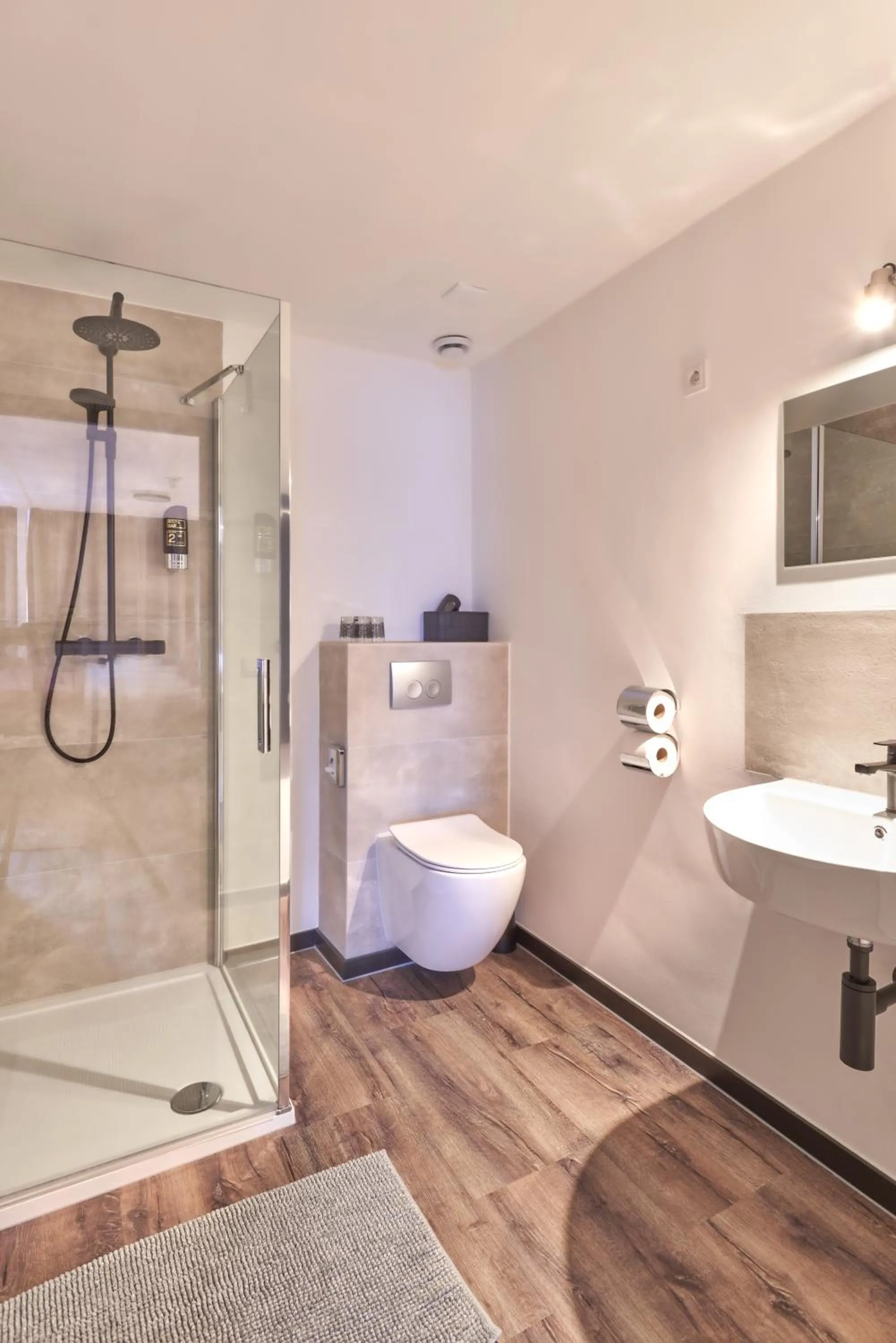 Shower in Bed and Breakfast De Heren van Valkenburg