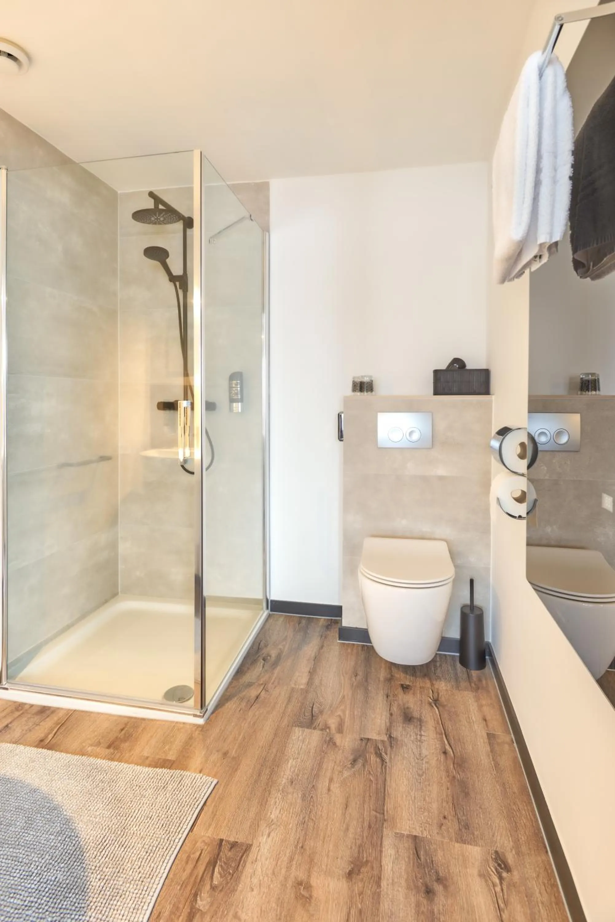 Shower in Bed and Breakfast De Heren van Valkenburg
