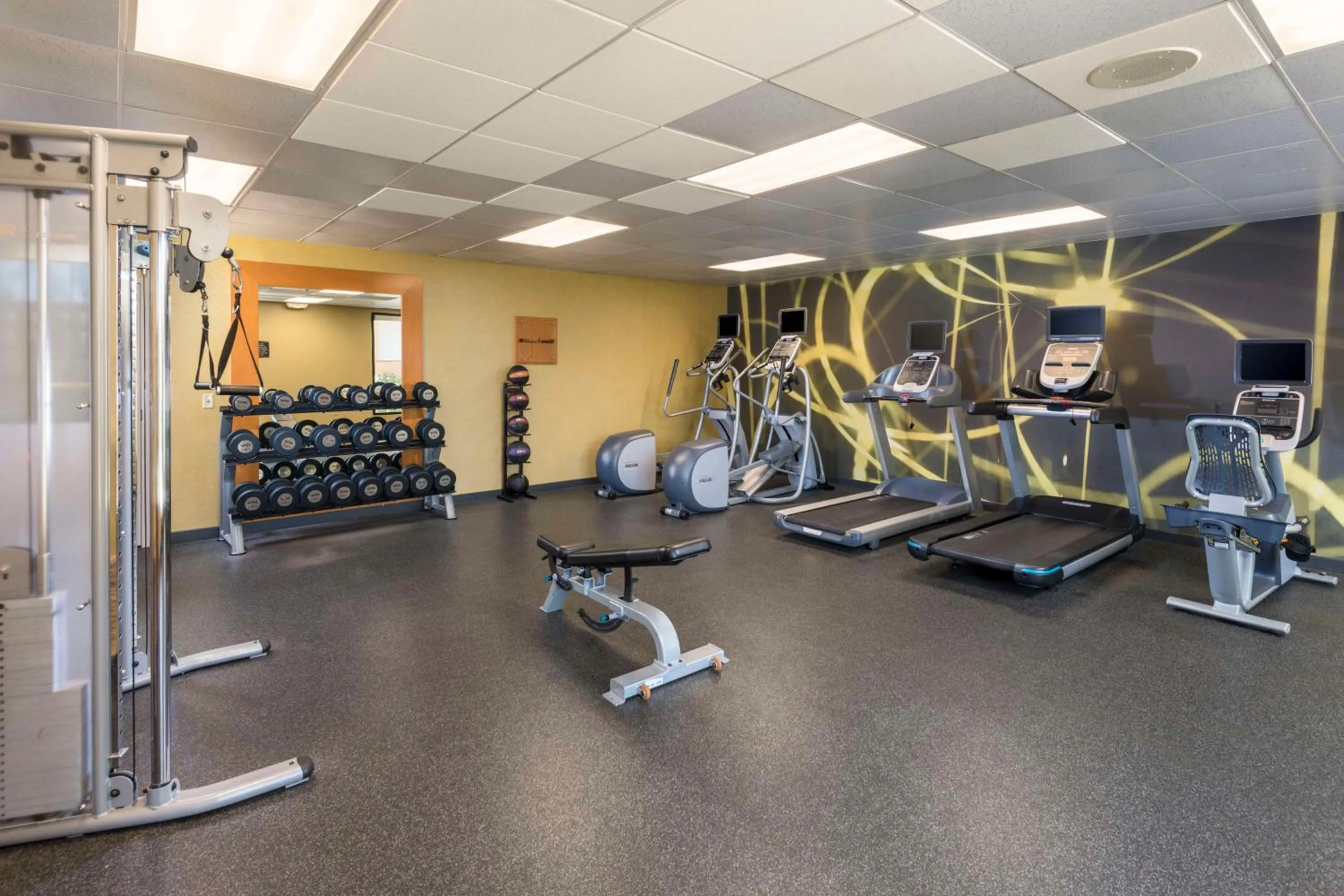 Fitness centre/facilities in Hilton Garden Inn Scottsdale North/Perimeter Center