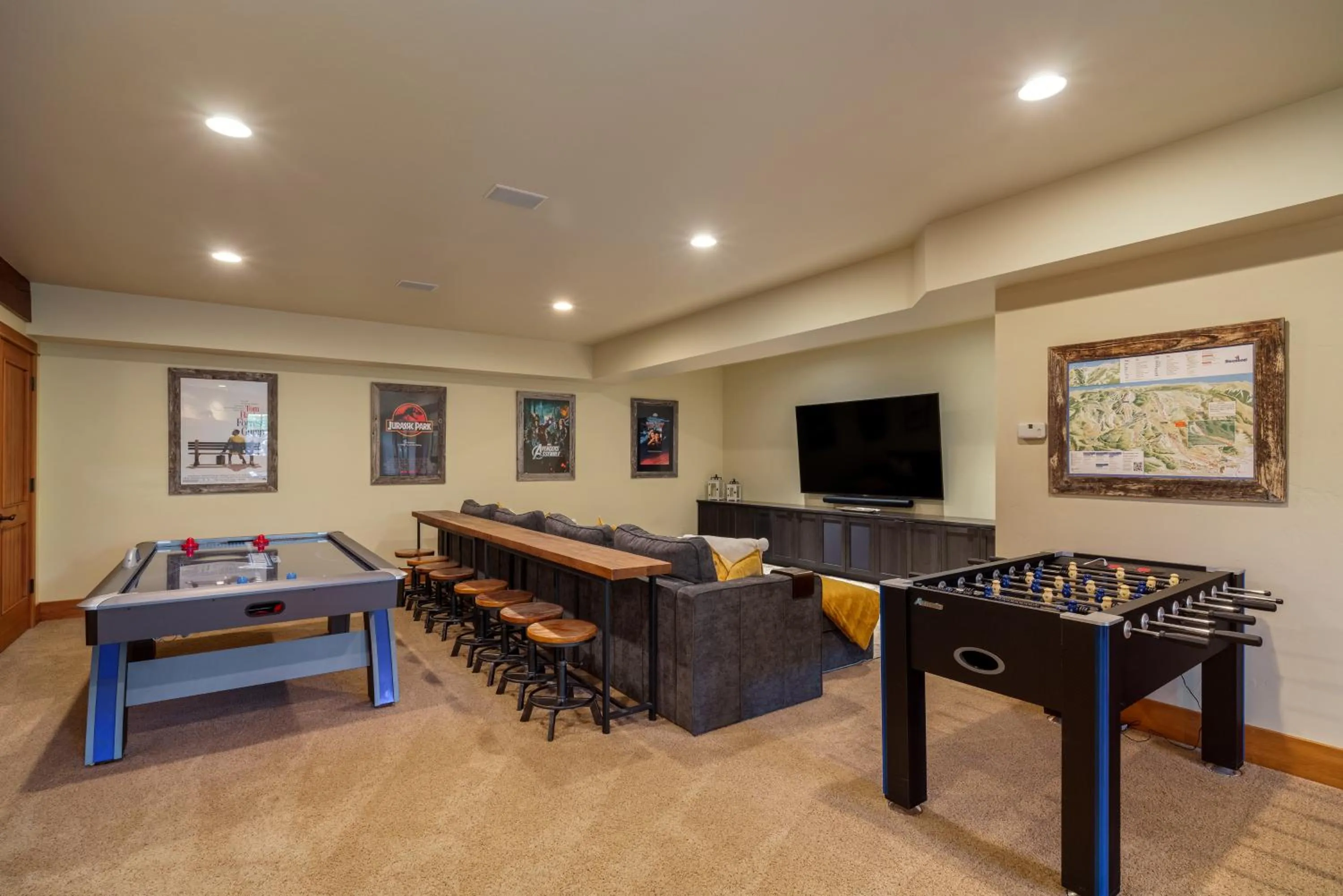 Living room in The Porches