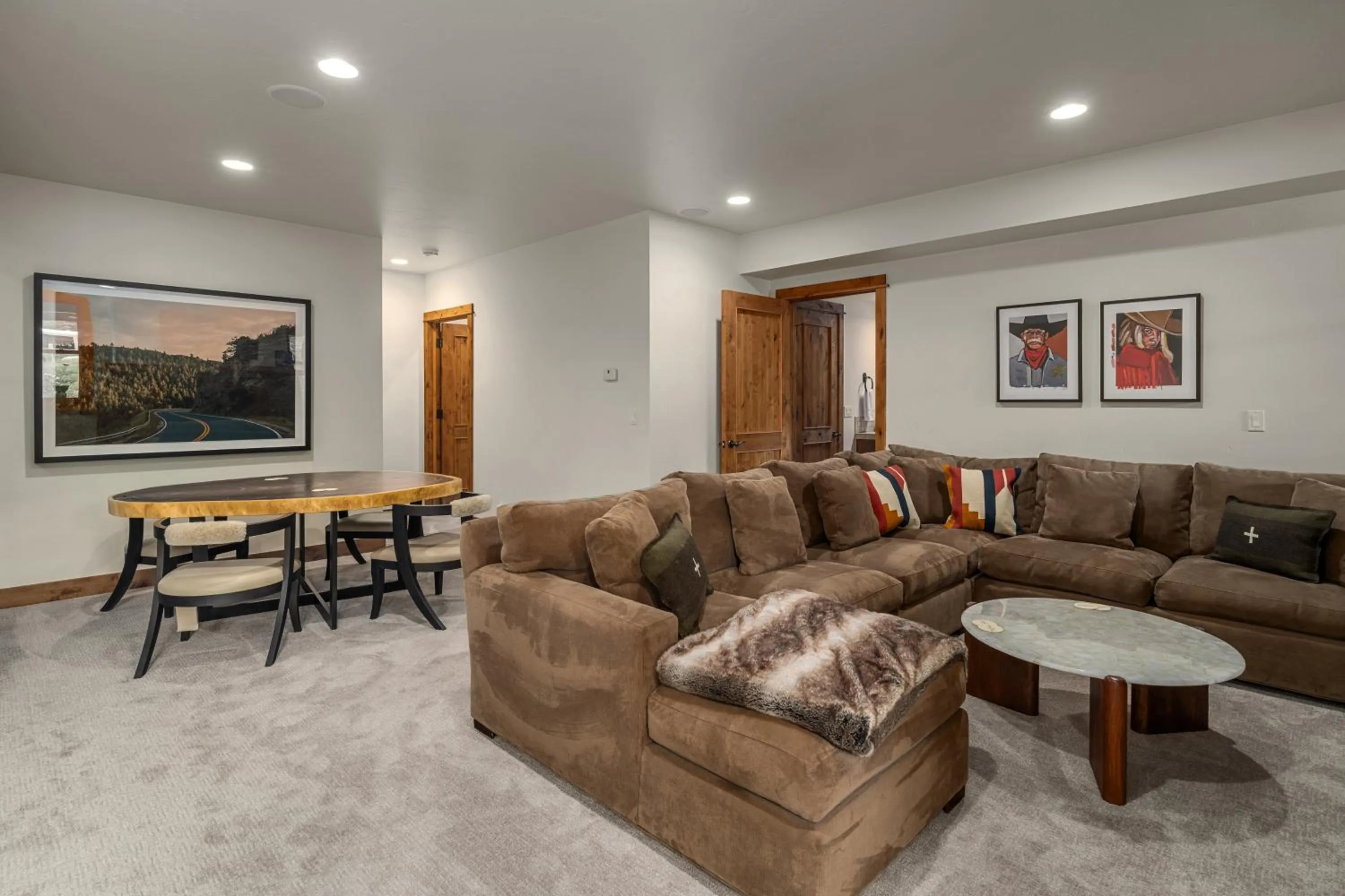 Living room in The Porches