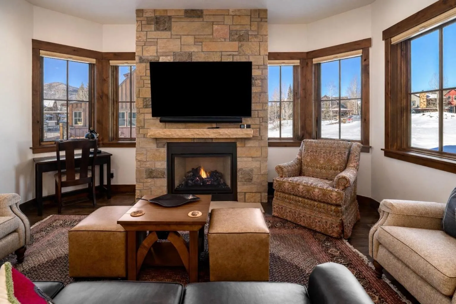 Living room in The Porches