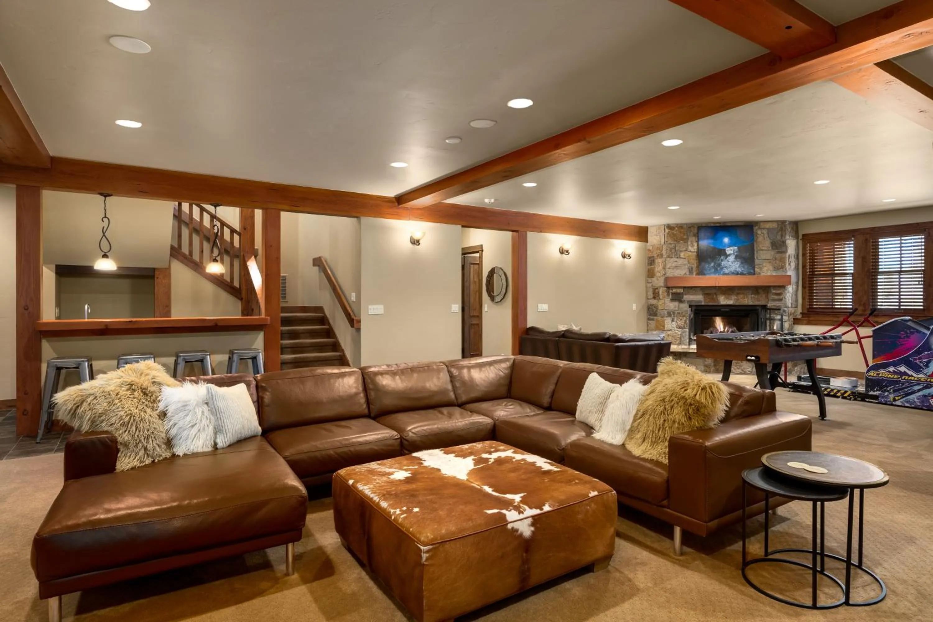Living room in The Porches