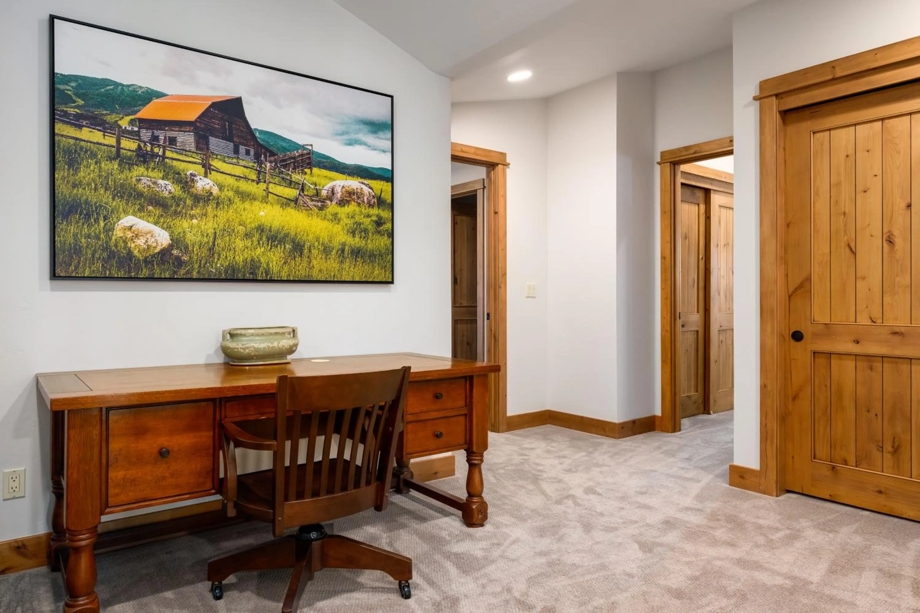 Seating area in The Porches