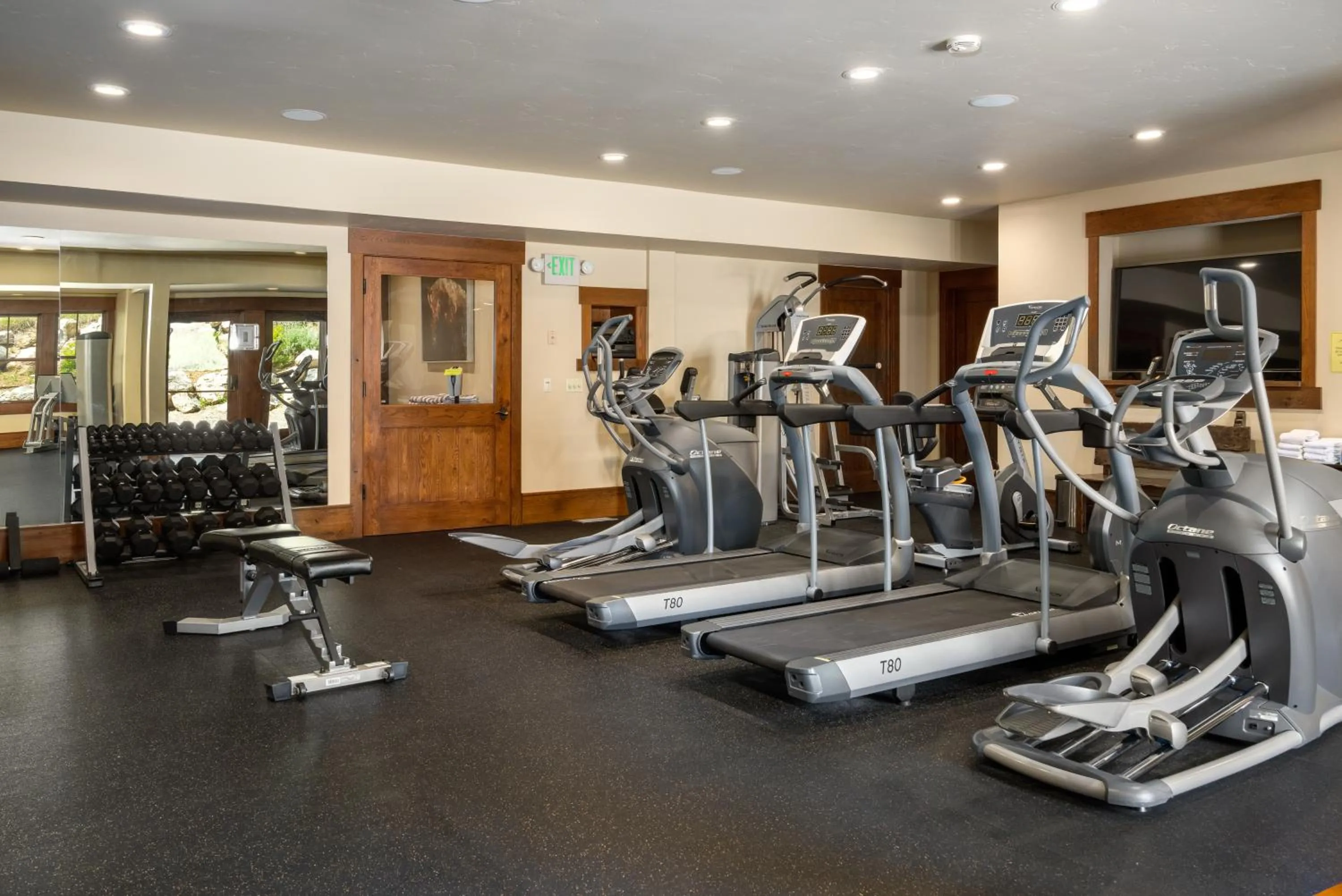 Steam room in The Porches