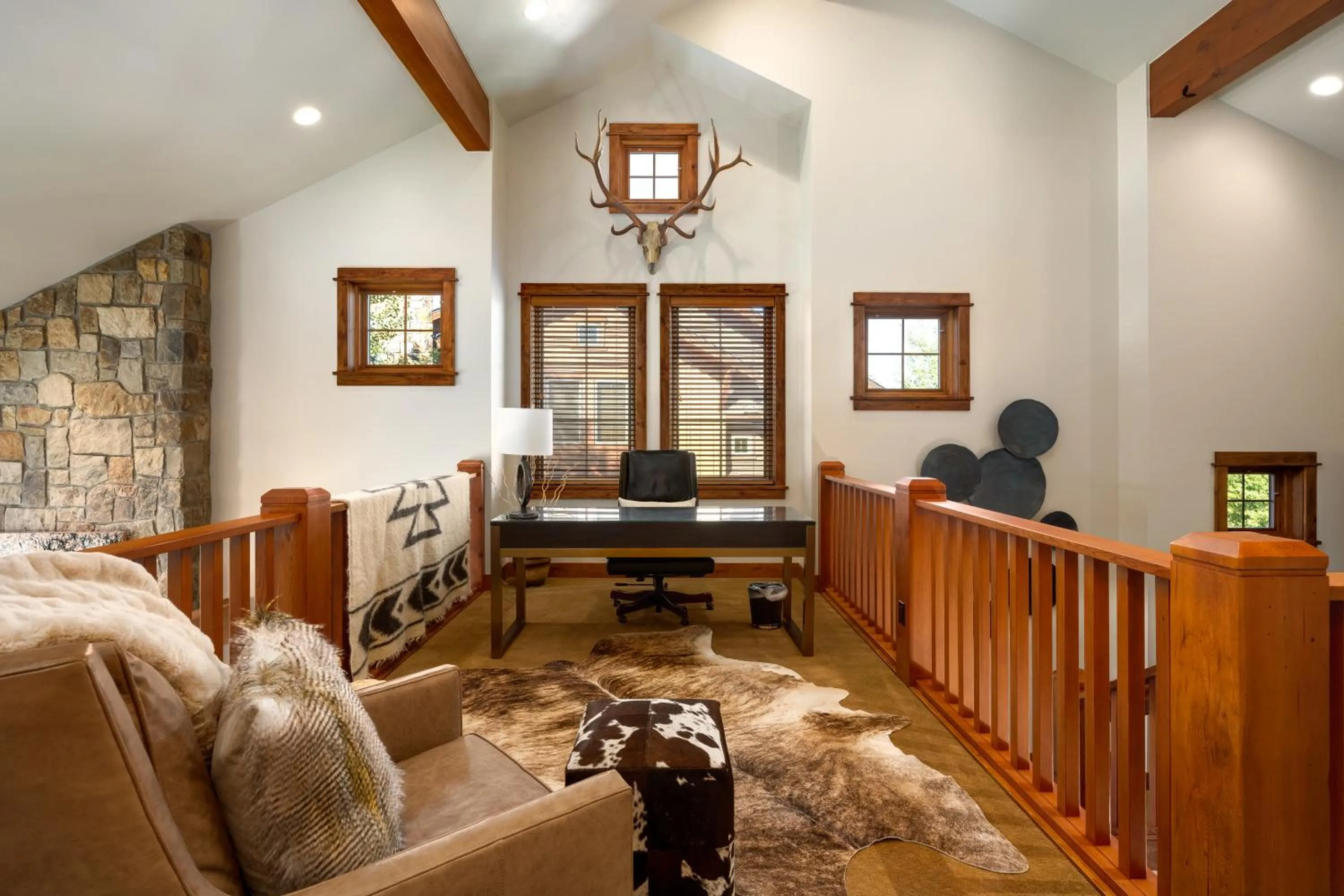 Seating area in The Porches