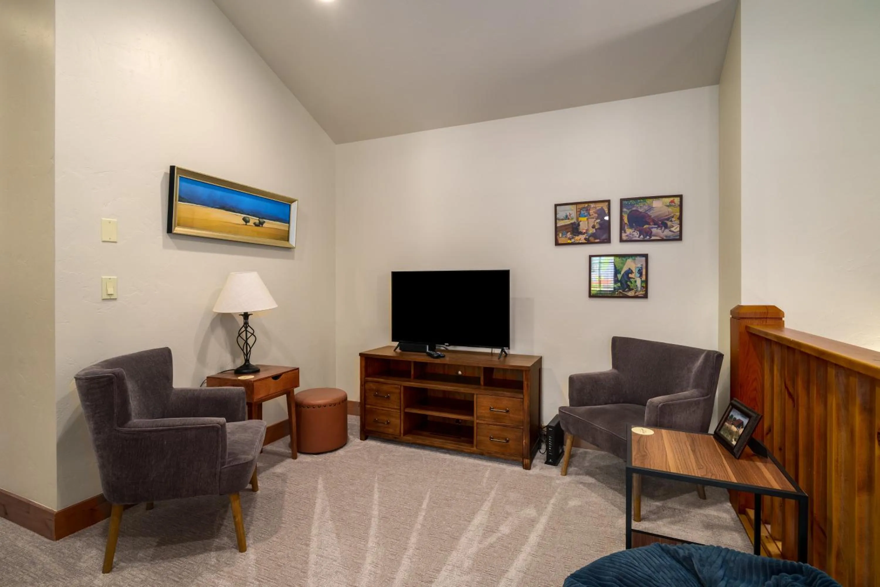 Seating area in The Porches