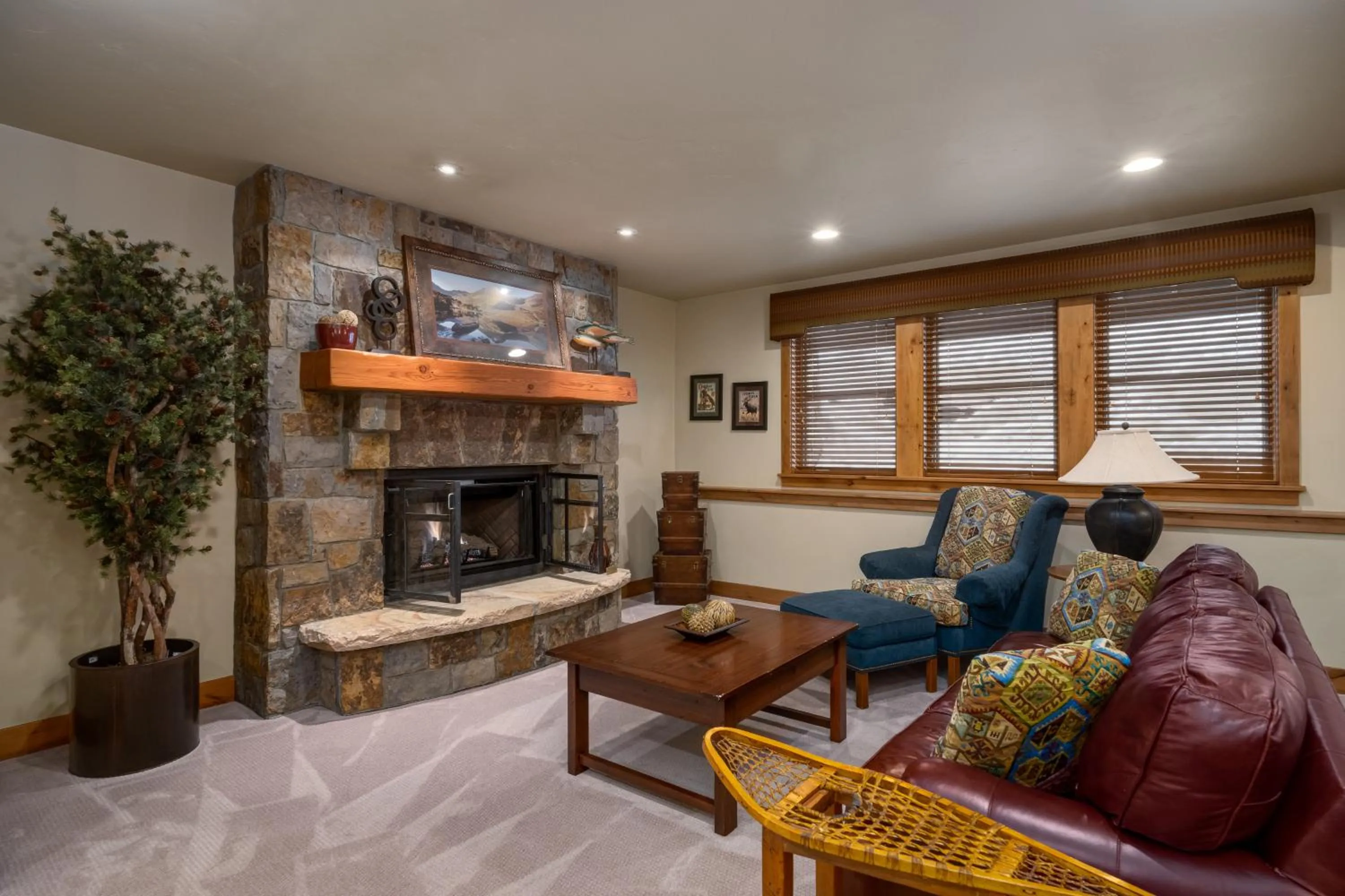 Seating area in The Porches