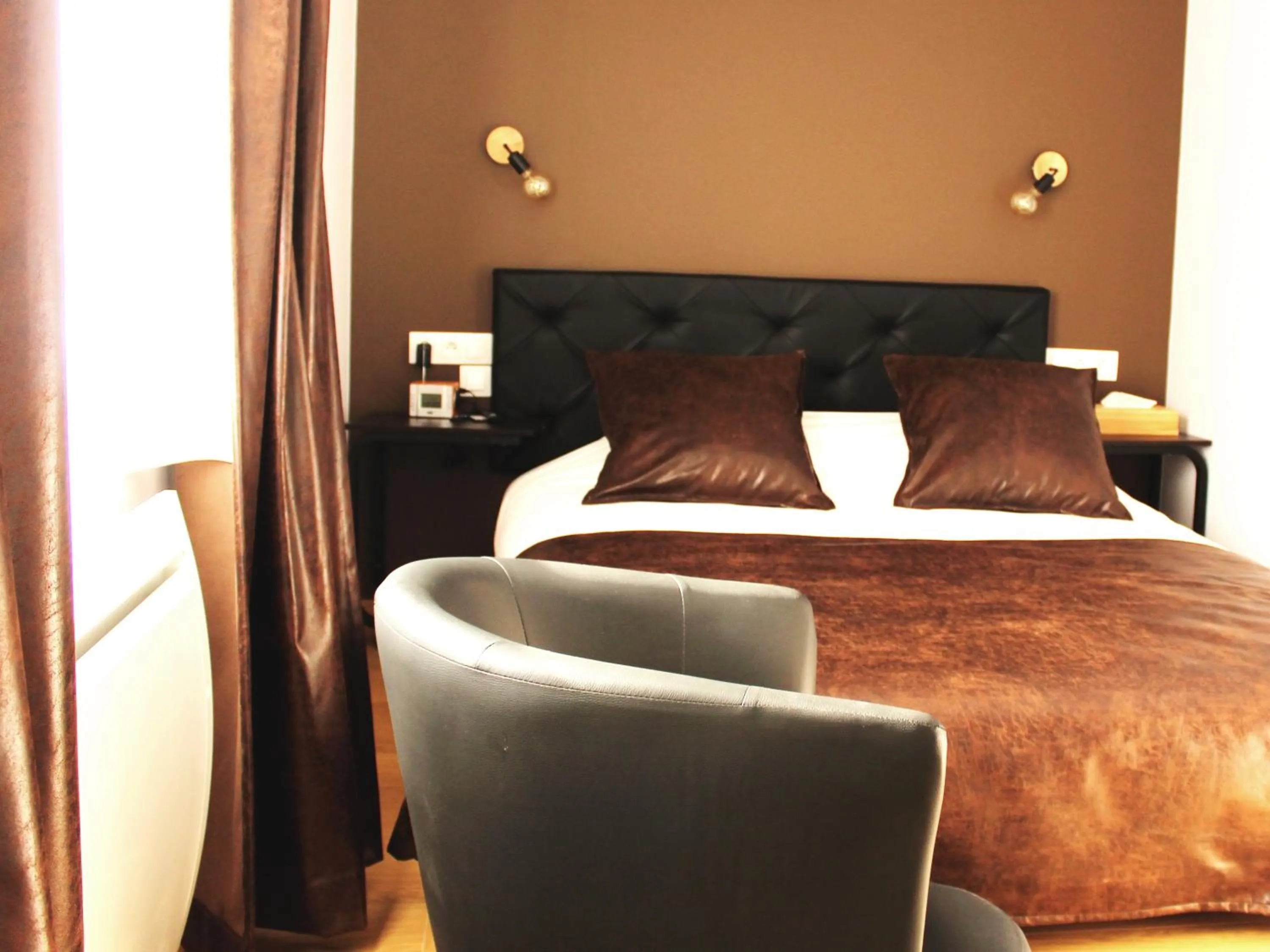 Bedroom, Bed in Appart Hotel Relax Spa