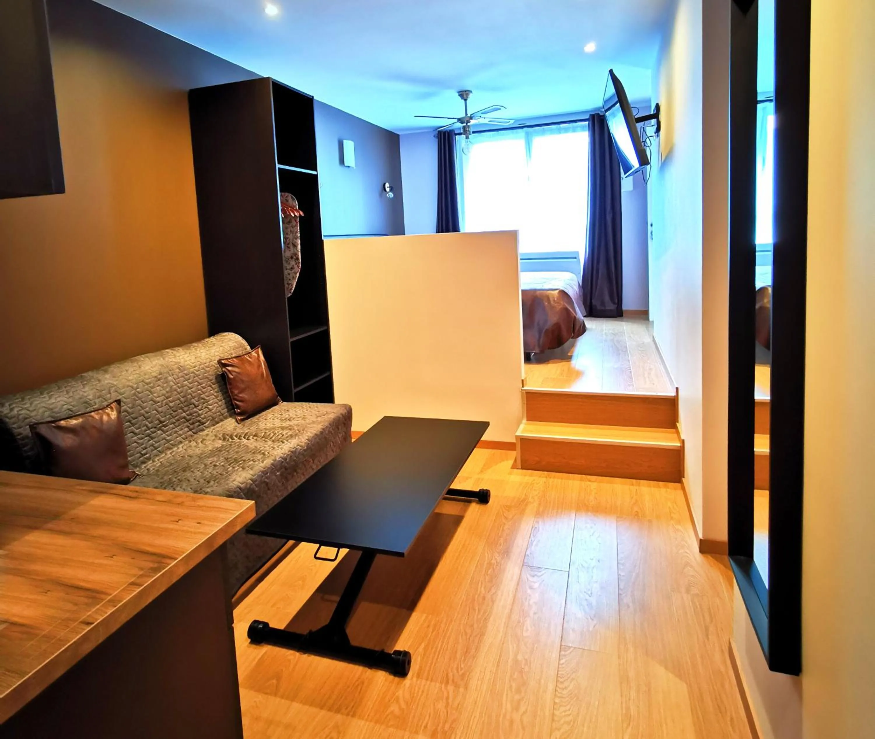 Bedroom, Bed in Appart Hotel Relax Spa