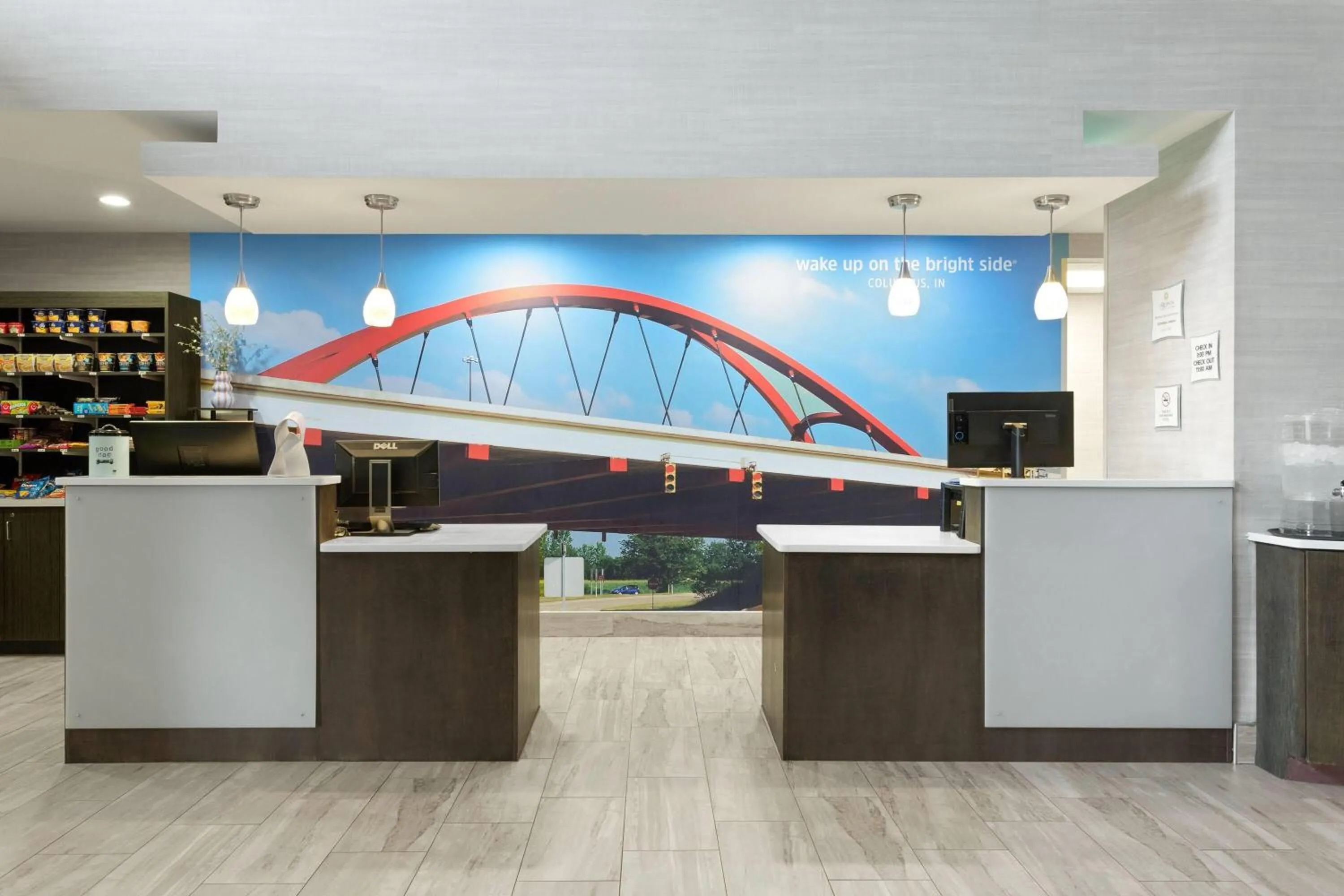 Lobby or reception in La Quinta by Wyndham Columbus - Edinburgh