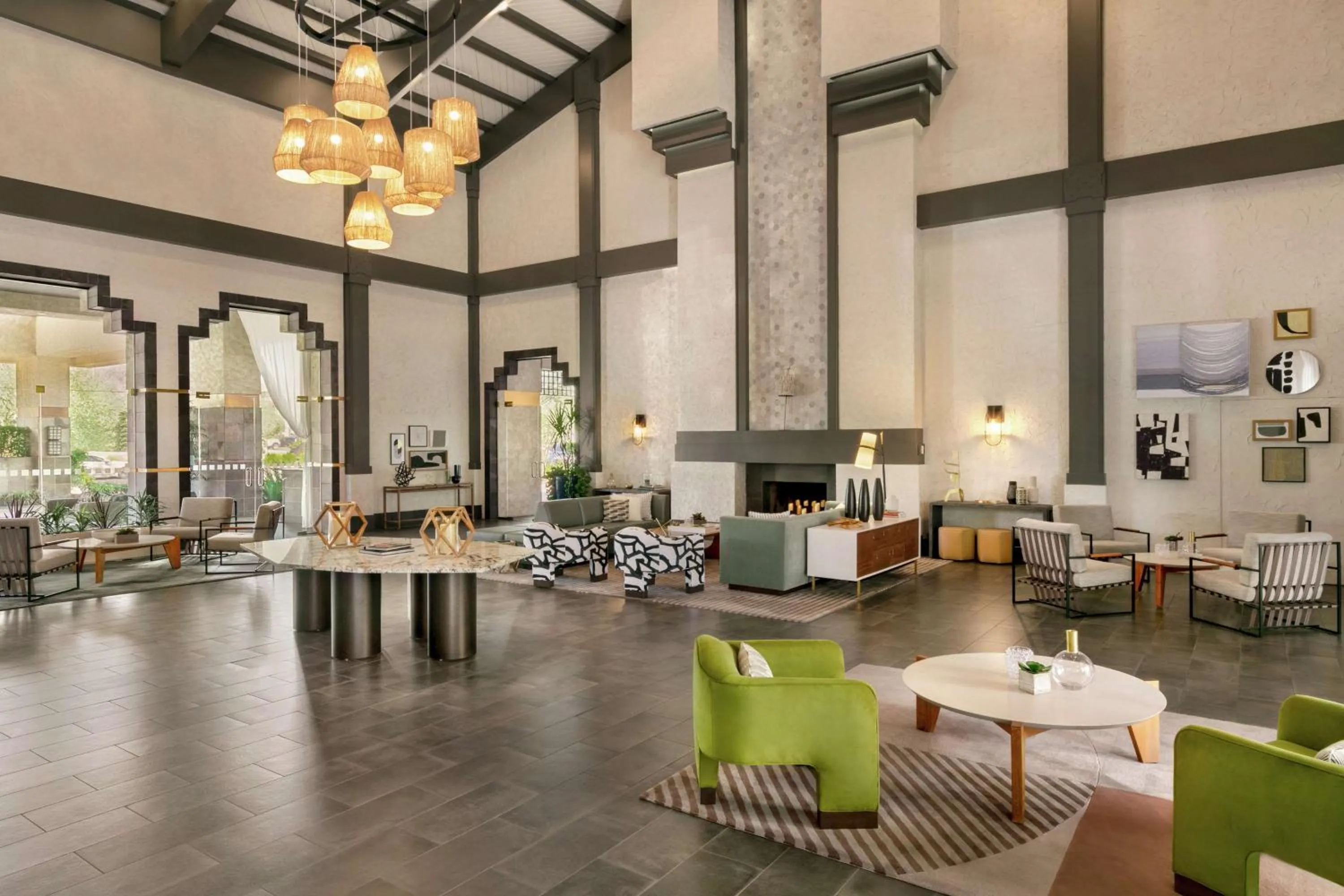 Lobby or reception in Hilton Scottsdale Resort & Villas