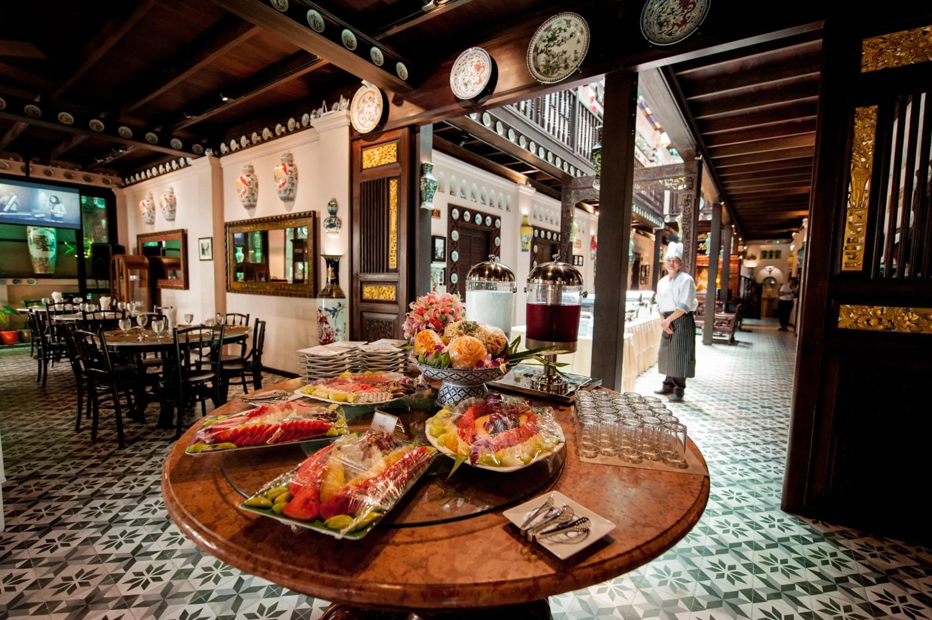 Buffet breakfast in สงขลาแต่แรก แอนทีค โฮเท็ล Songkhla Tae Raek Antique Hotel