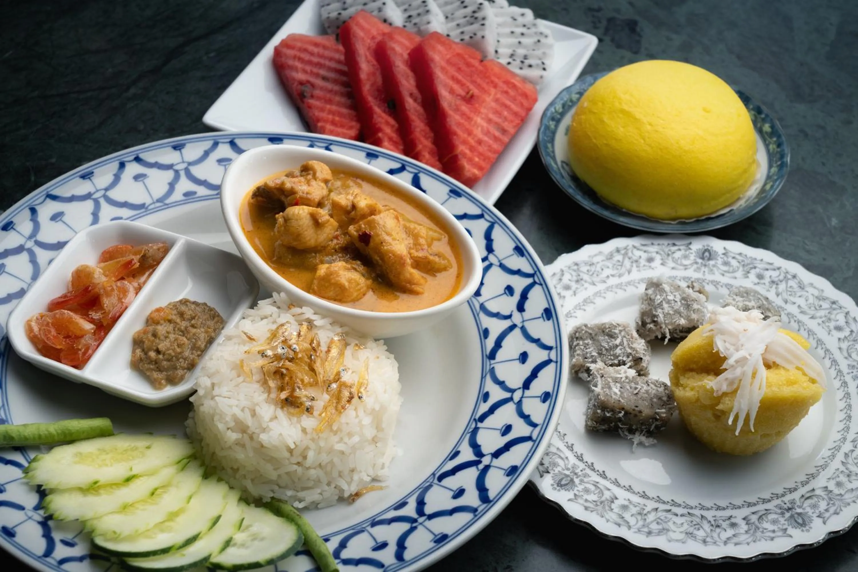 Breakfast in สงขลาแต่แรก แอนทีค โฮเท็ล Songkhla Tae Raek Antique Hotel