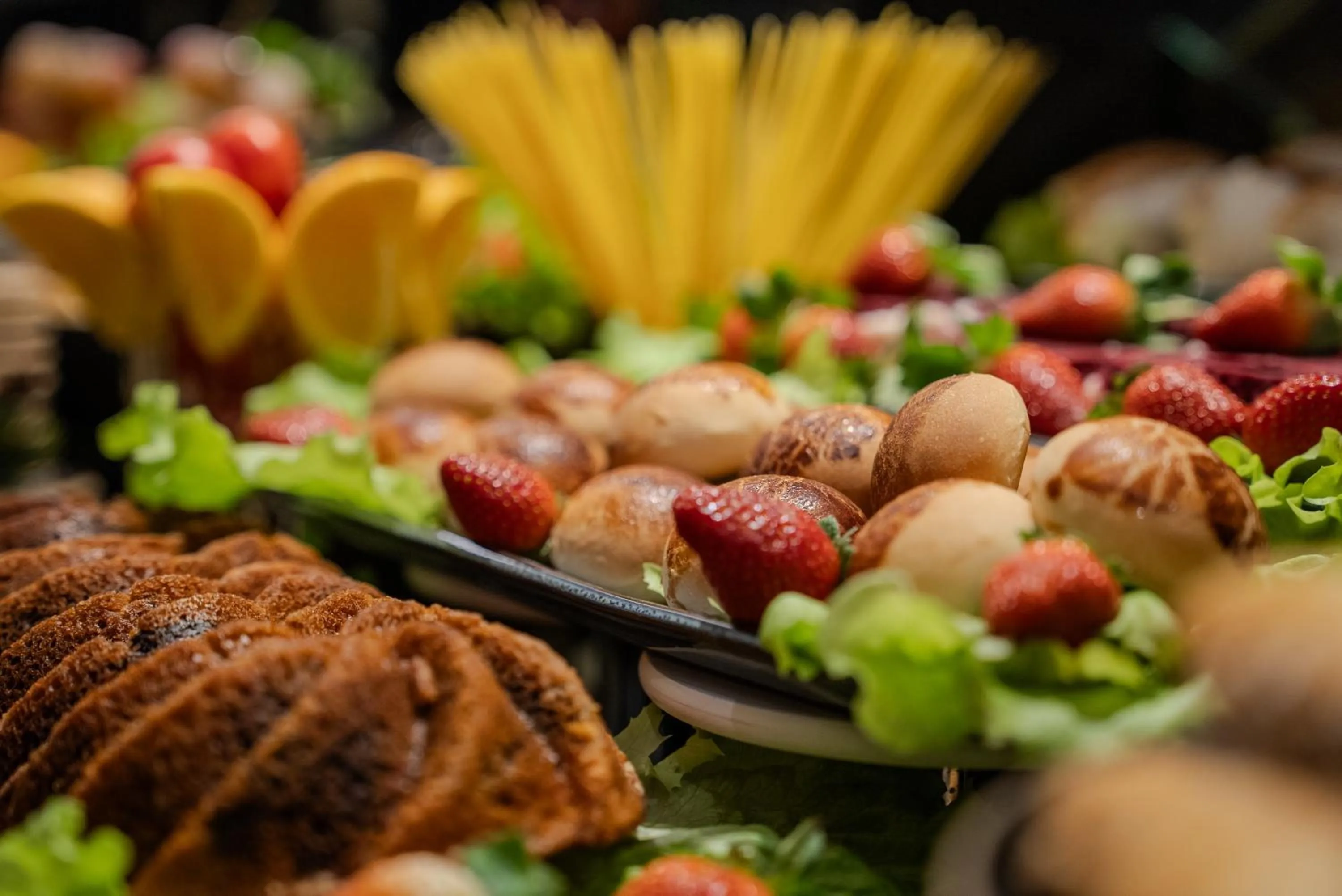 Buffet breakfast in BEST GARDEN HOTEL