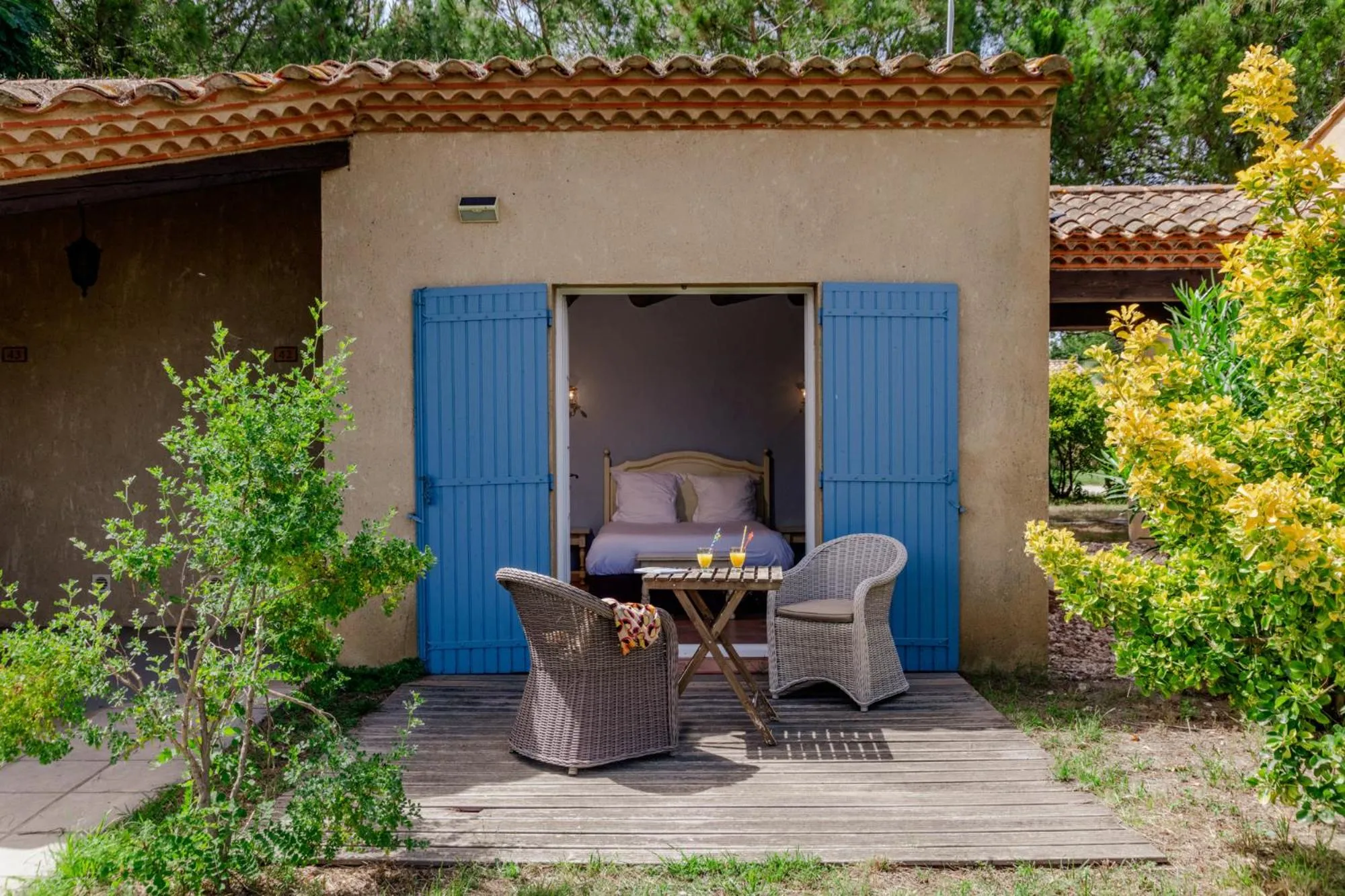 Patio in Le Mas Des Sables