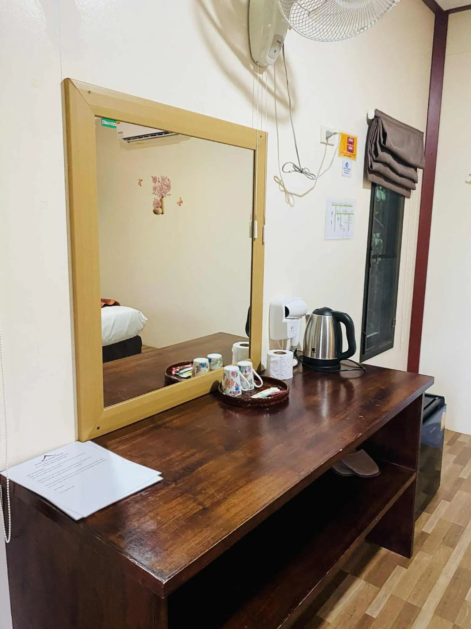 Coffee/tea facilities, Bed in Khao Sok Nung House