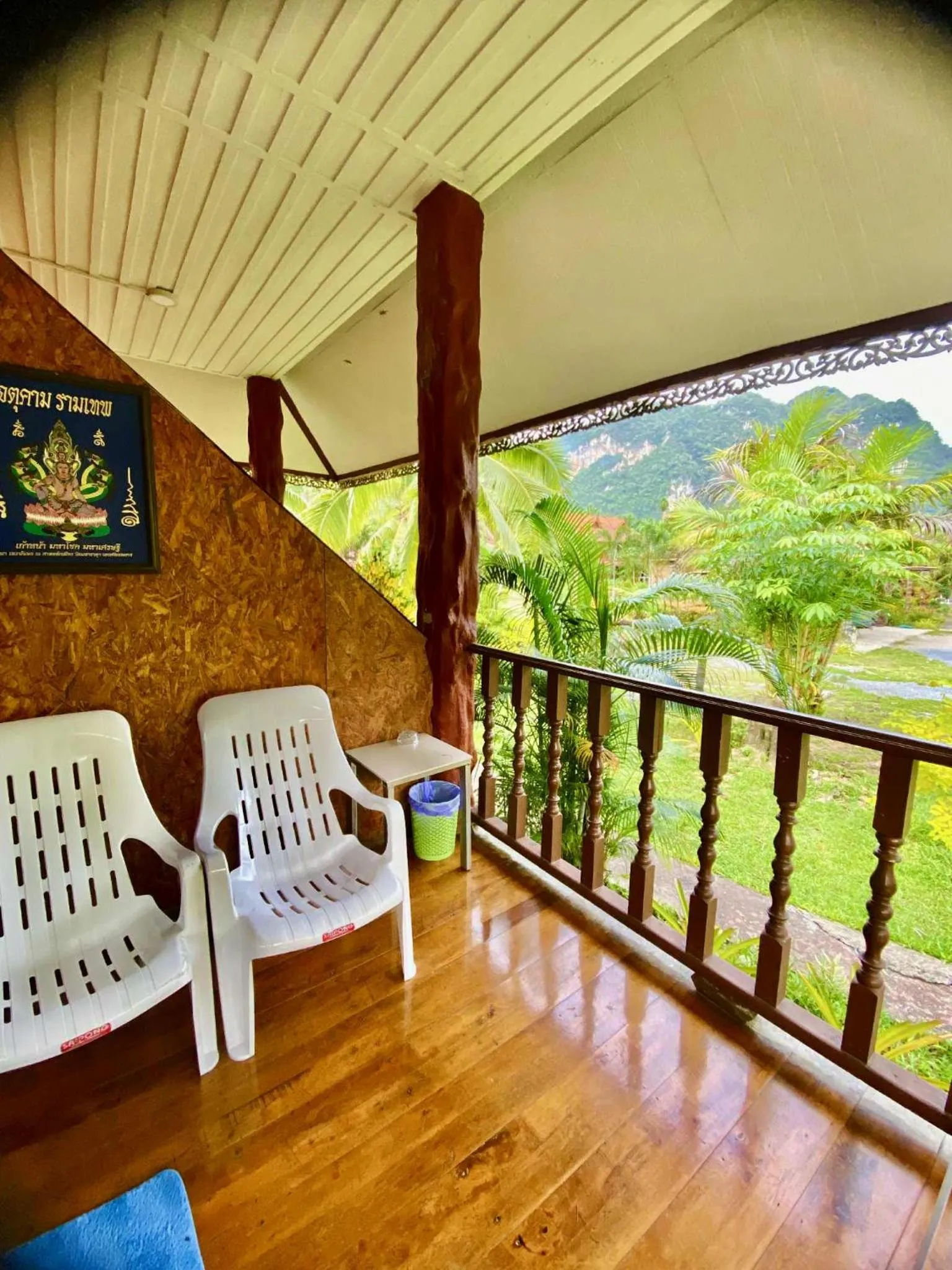 Patio in Khao Sok Nung House