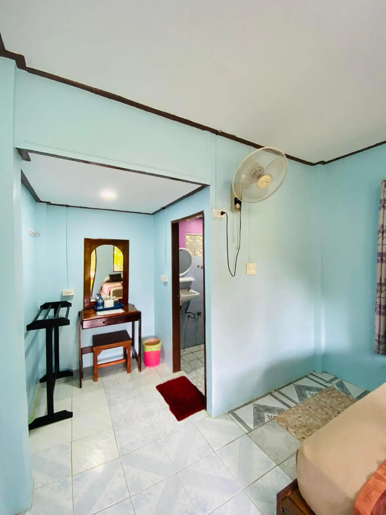 Bed in Khao Sok Nung House