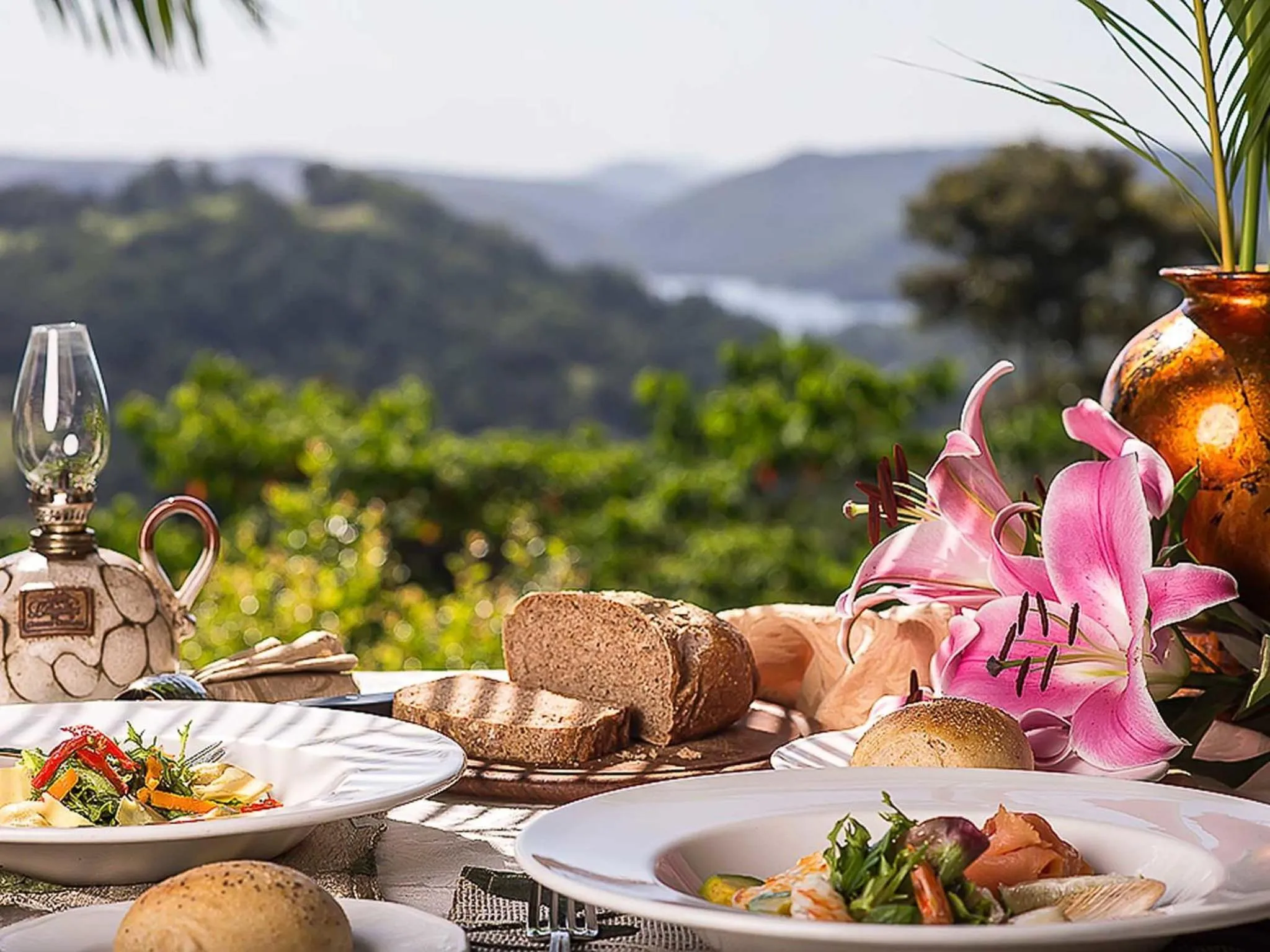 Balcony/Terrace in Lillypilly's Cottages & Day Spa