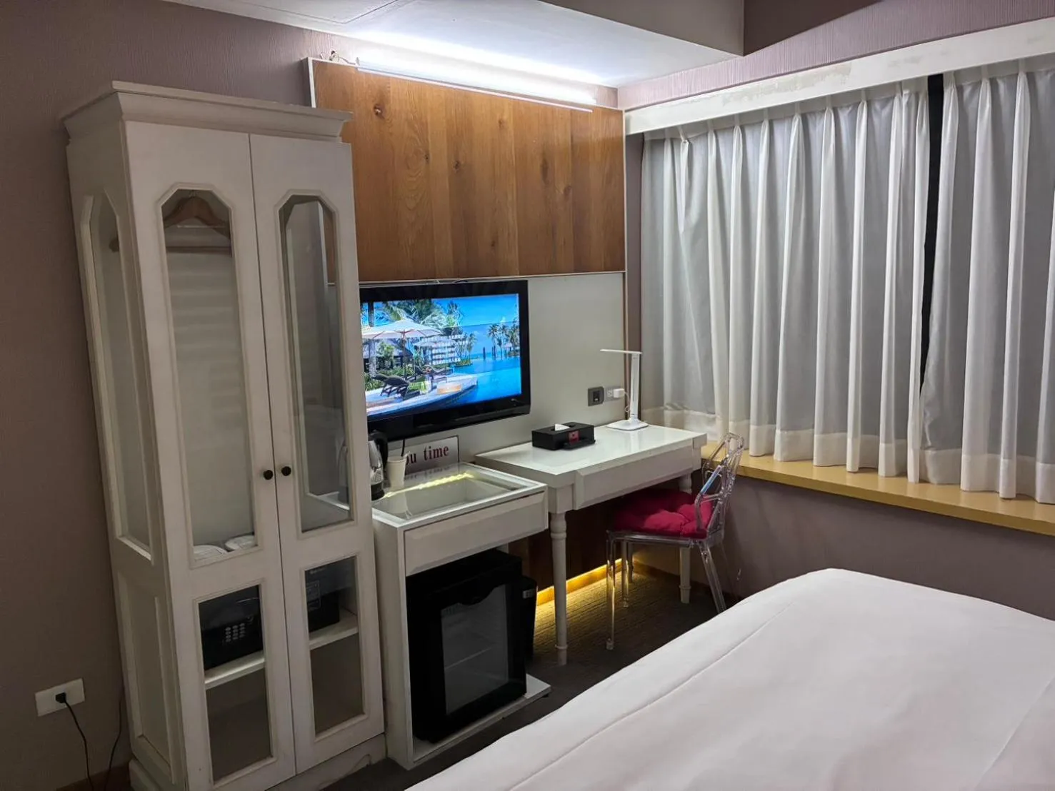 Bed in 新麗旅店 Newful Hotel