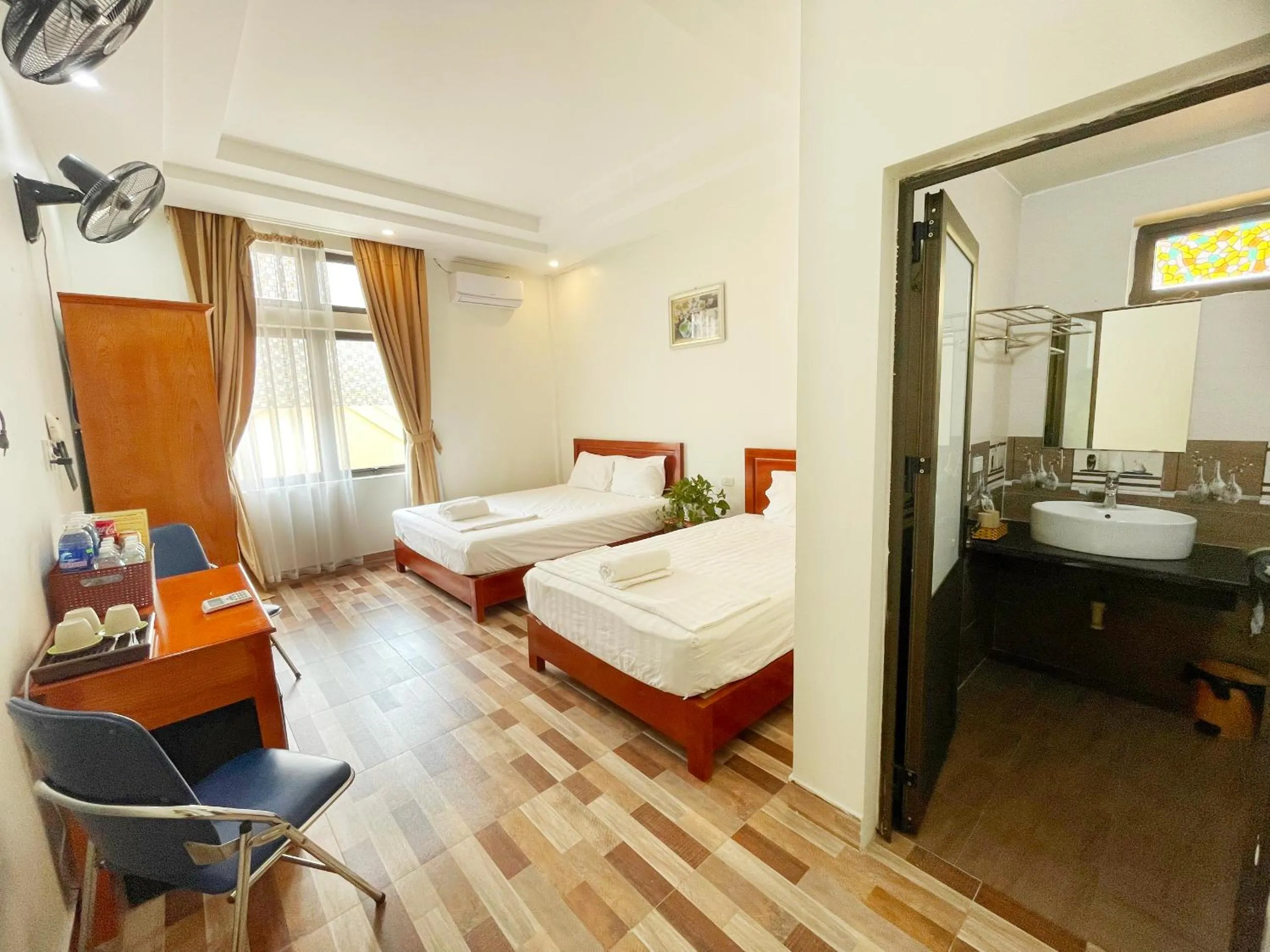 Bed in Tam Coc Golden Sky Homestay