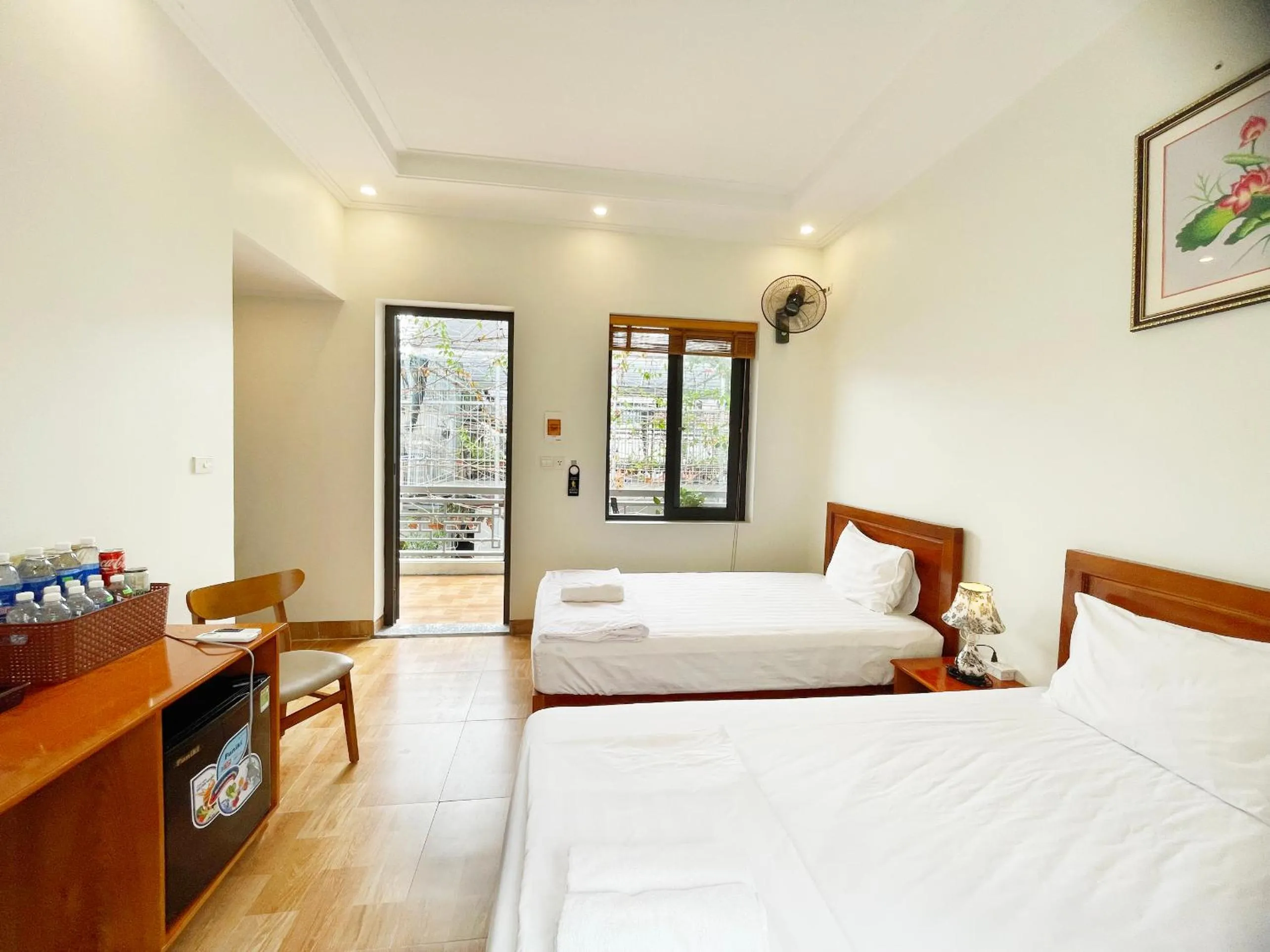 Bed in Tam Coc Golden Sky Homestay