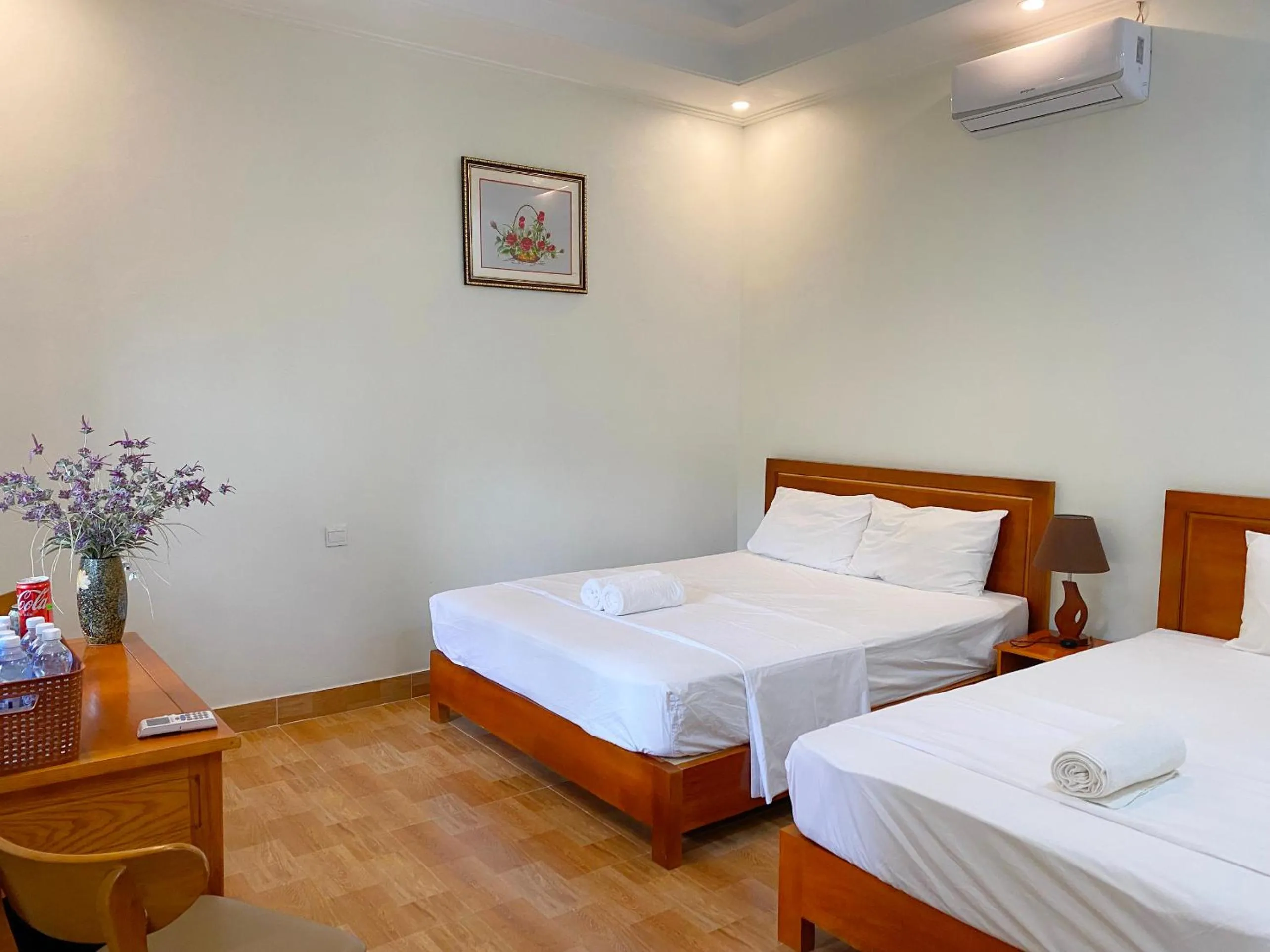 Spring, Bed in Tam Coc Golden Sky Homestay