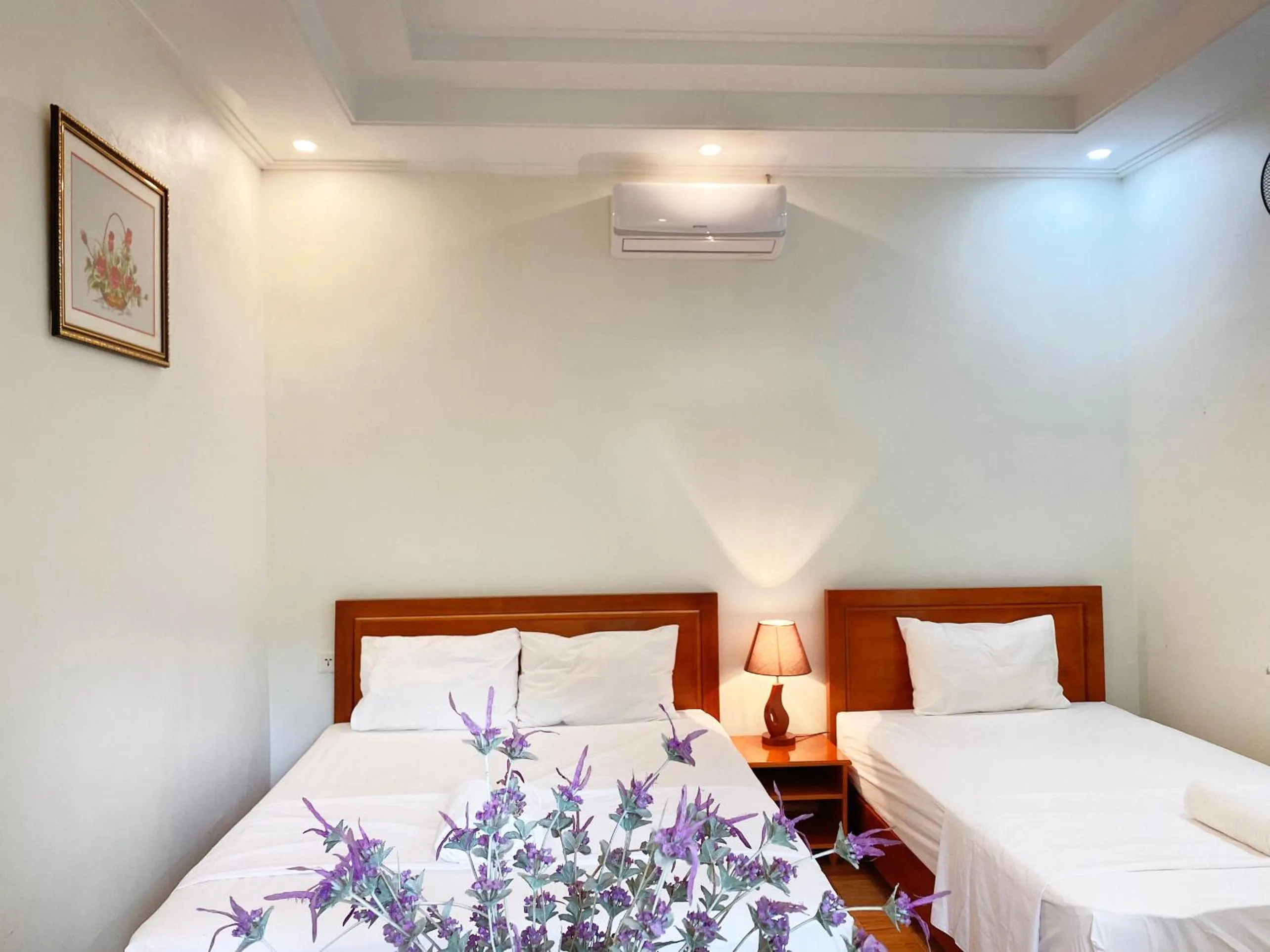 Bed in Tam Coc Golden Sky Homestay