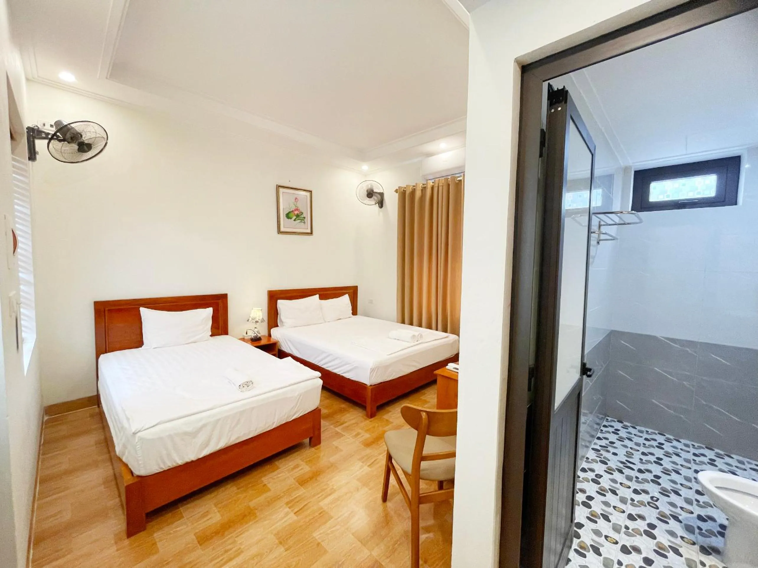 Bed in Tam Coc Golden Sky Homestay