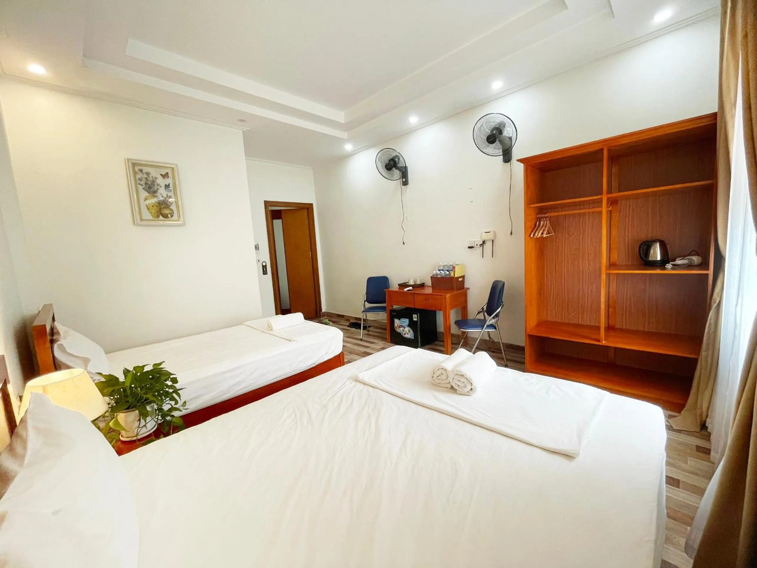 Bed in Tam Coc Golden Sky Homestay