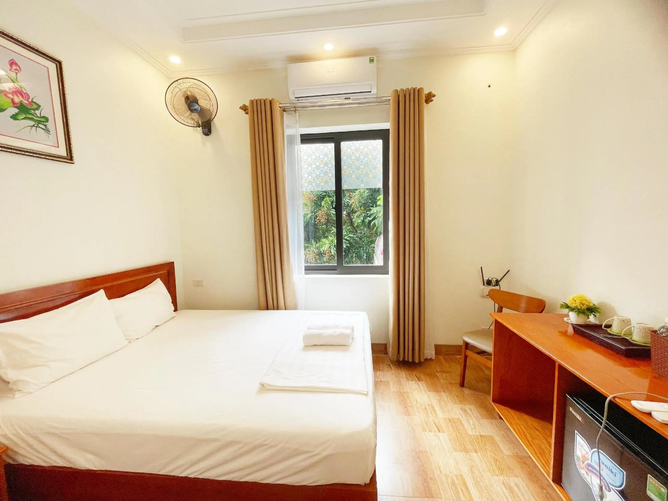 Bed in Tam Coc Golden Sky Homestay