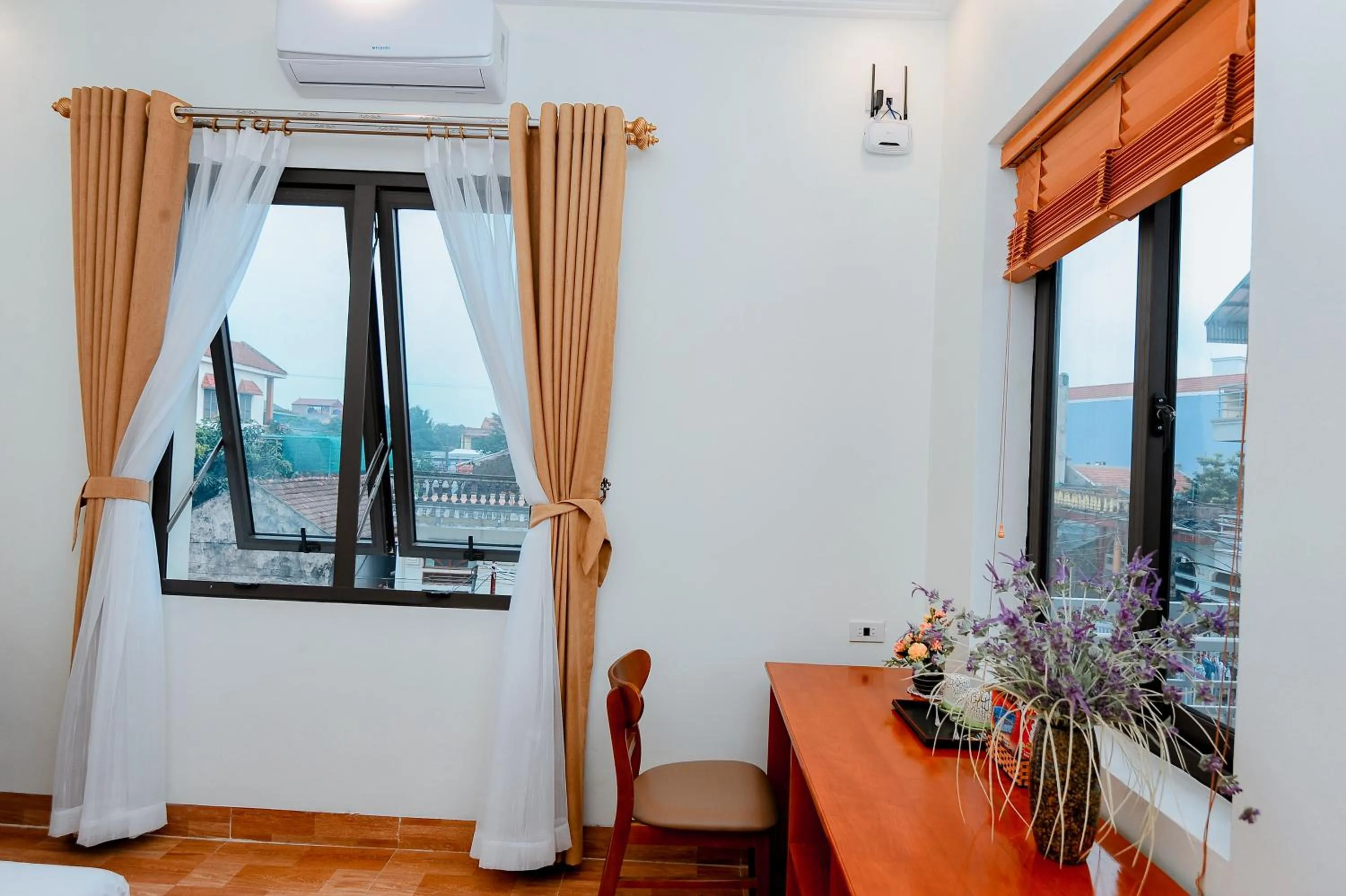 Garden view in Tam Coc Golden Sky Homestay