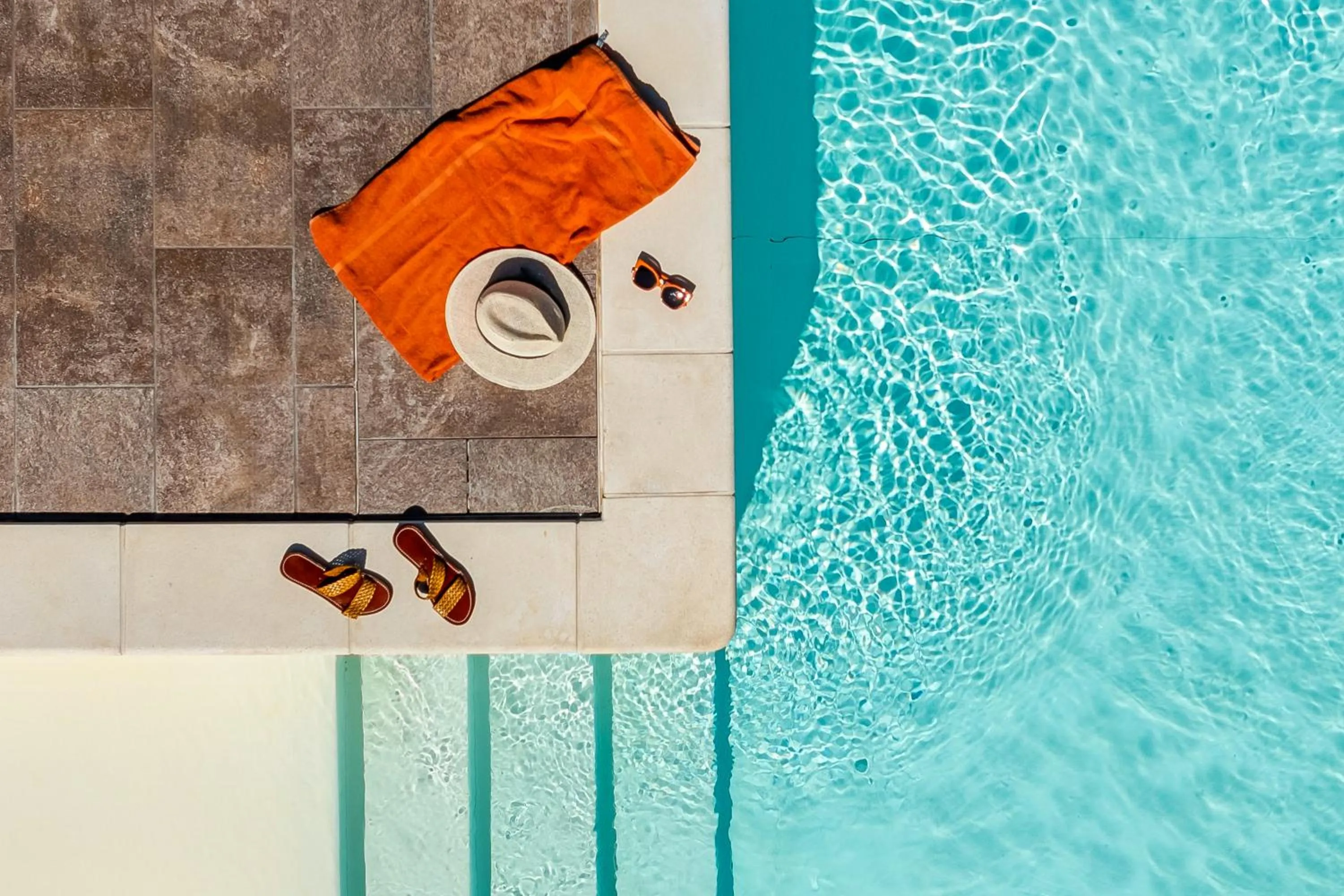 Swimming pool in Villa Trigona