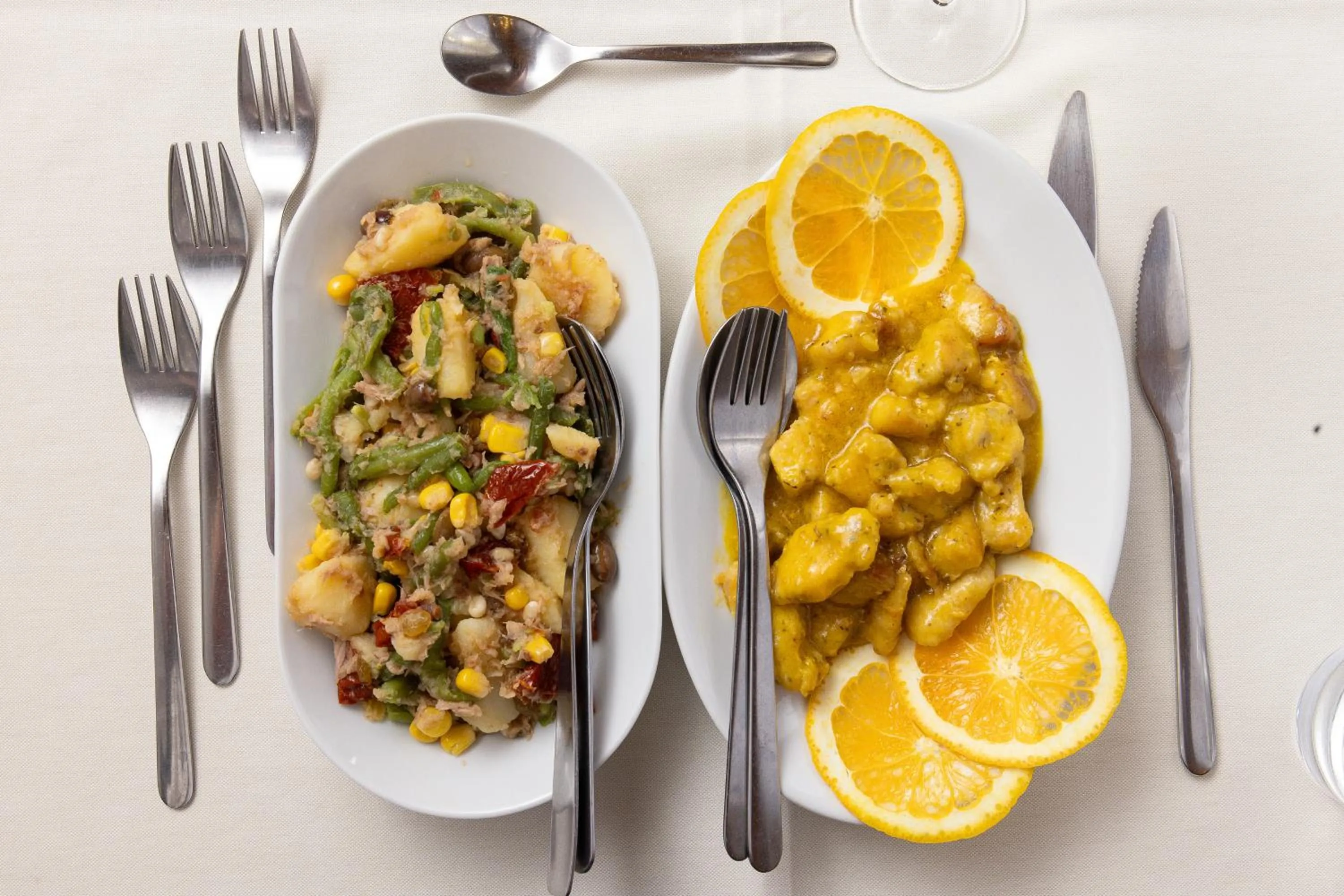 Restaurant/places to eat in Villa Trigona