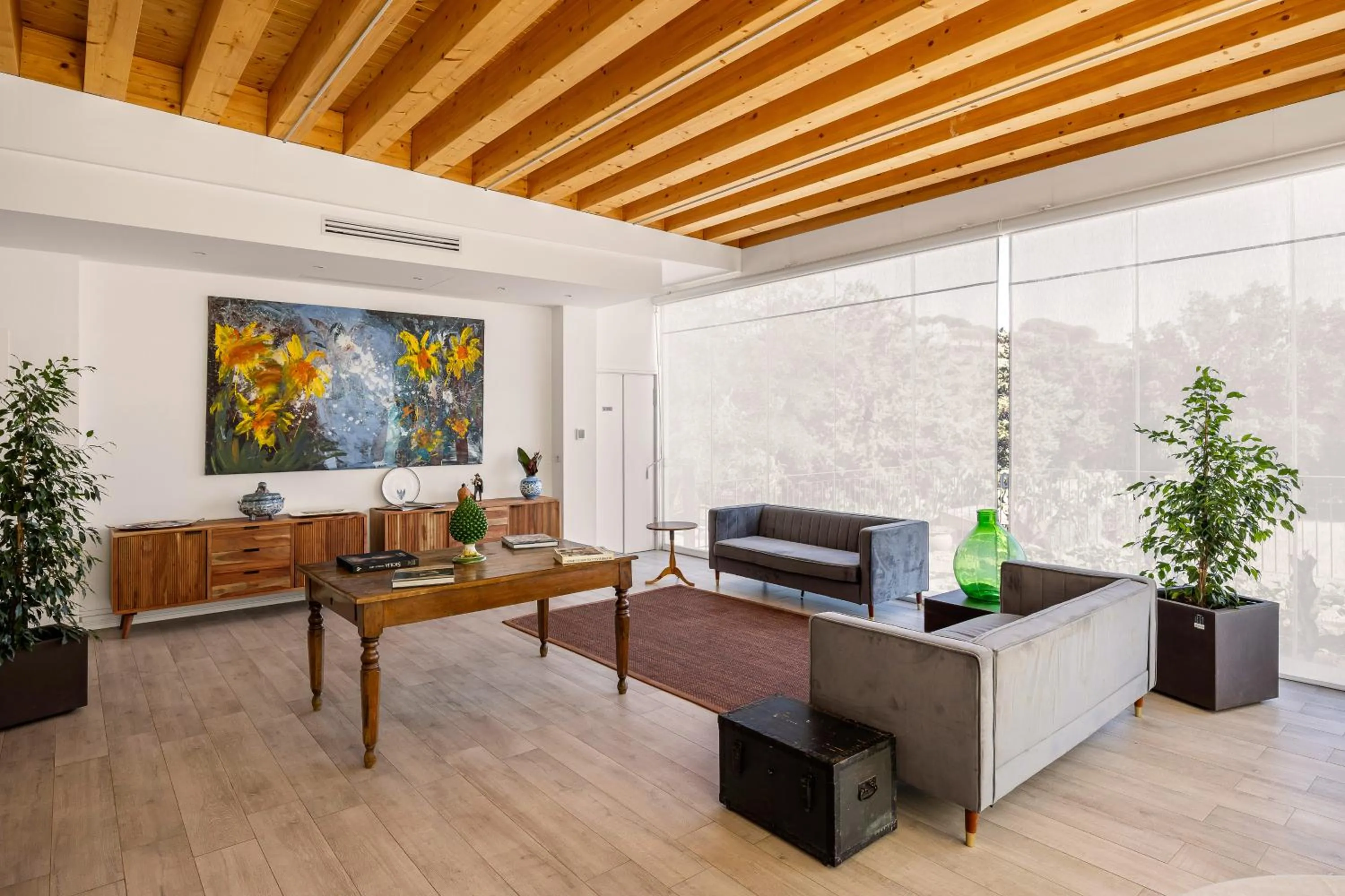 Lounge or bar in Villa Trigona