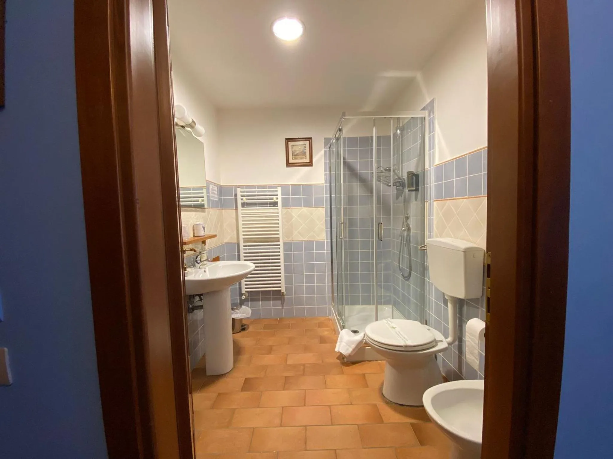 Shower in Villa Trigona