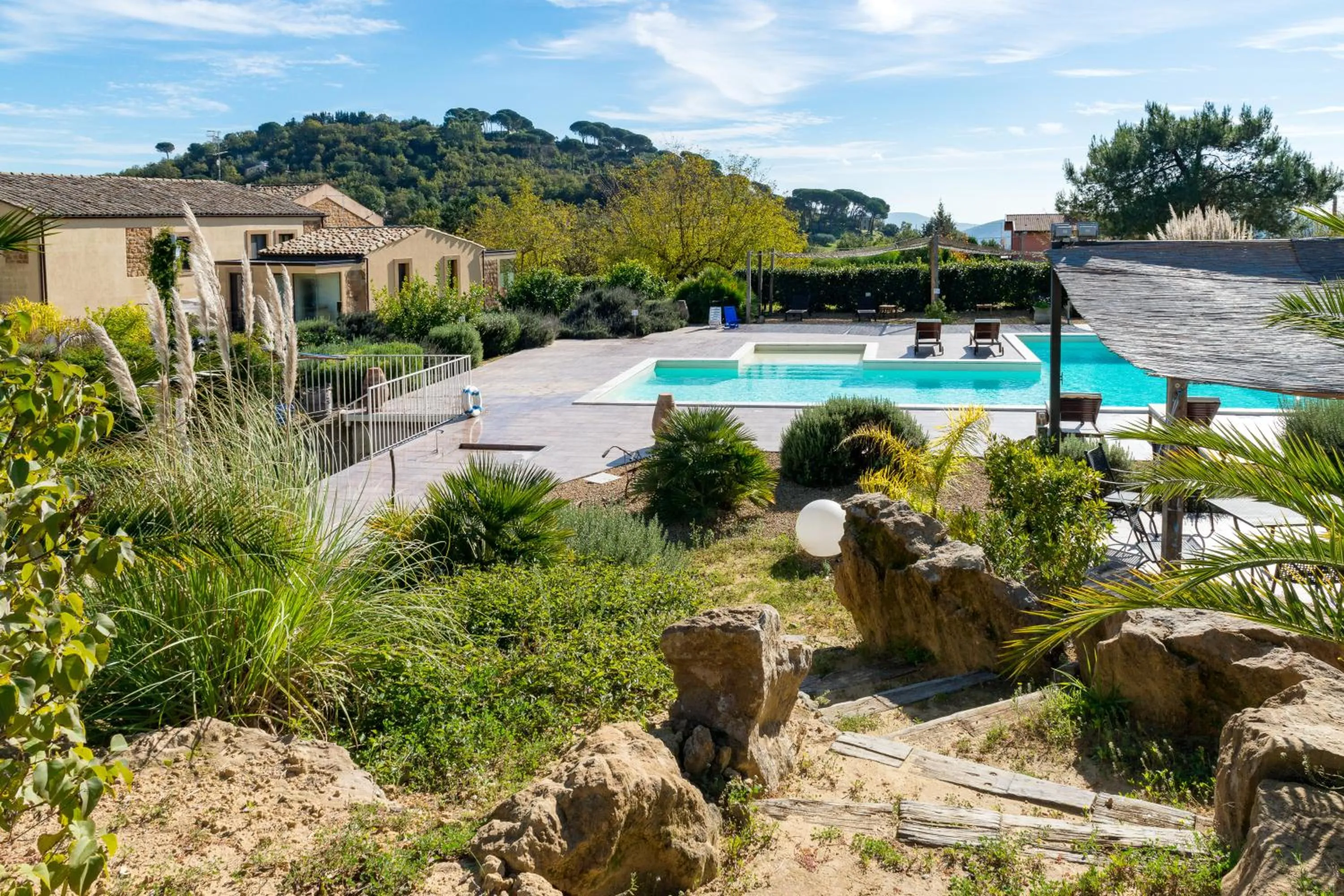 Swimming pool in Villa Trigona