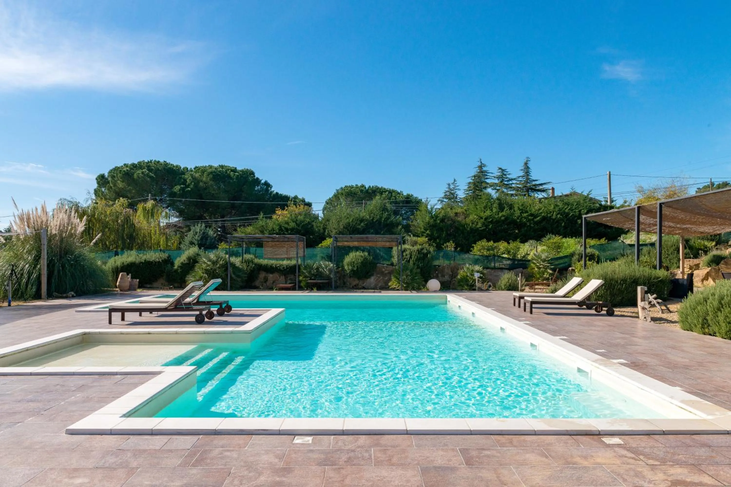 Swimming pool in Villa Trigona